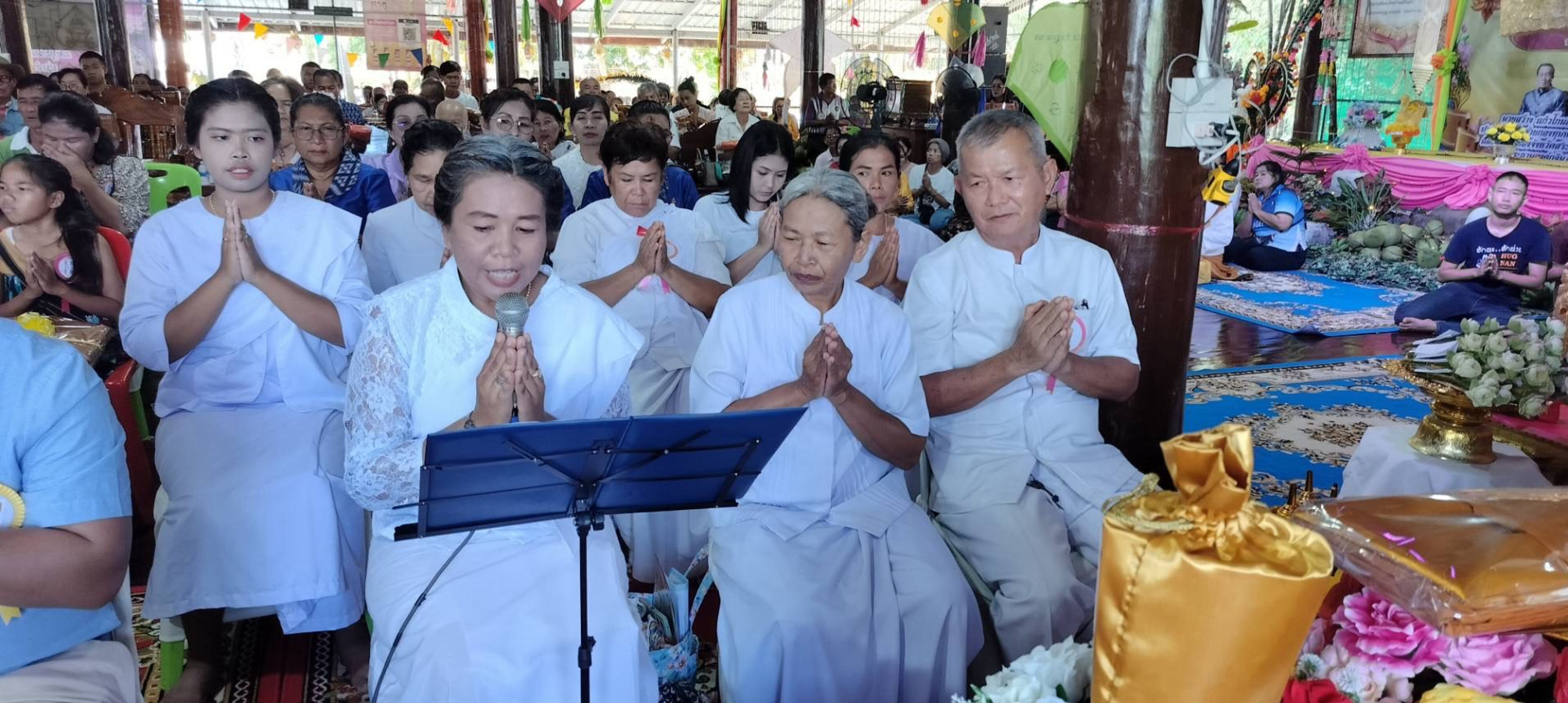 ภาพกล่าวคำถวายกฐินวัดชนะไชยศรี