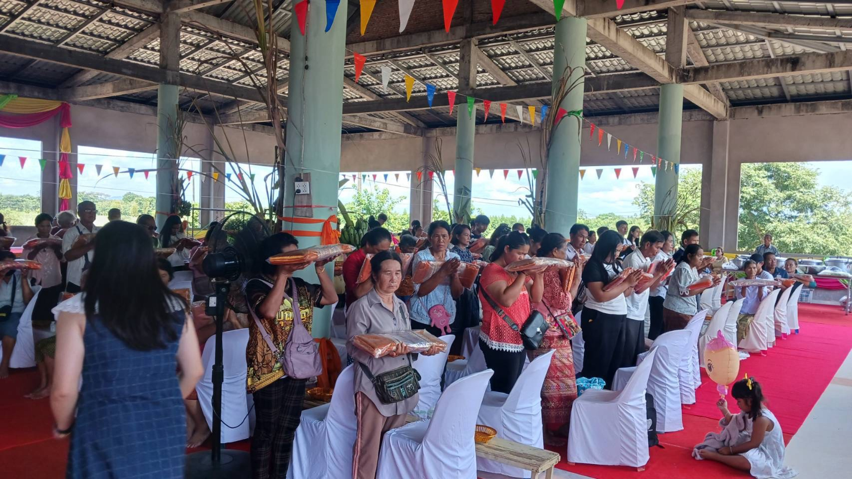 ภาพร่วมพิธีกรรมวัดวังเจริญ