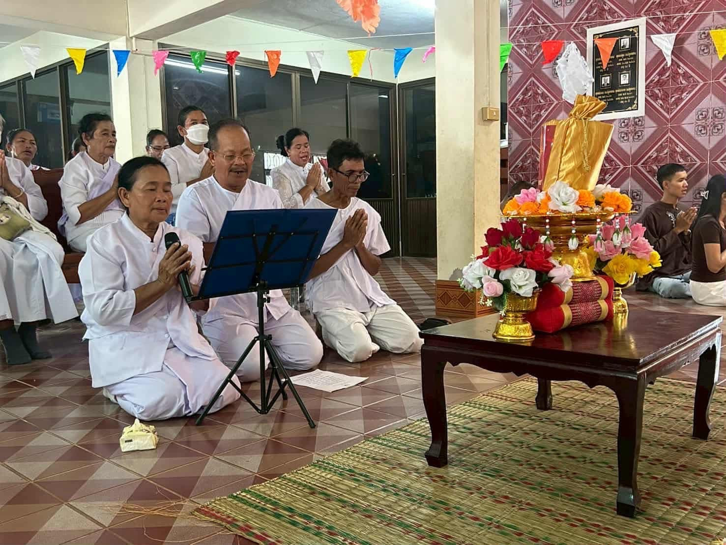 ภาพกล่าวคำถวายกฐินวัดซับสมบูรณ์