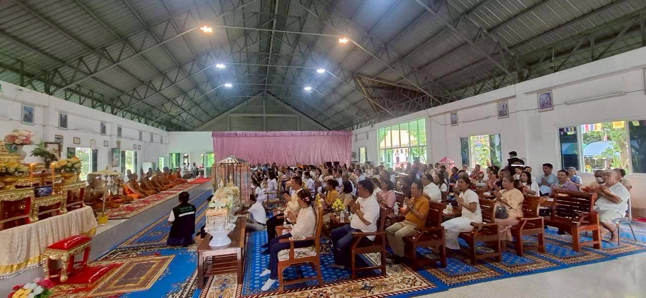 ภาพร่วมพิธีกรรมวัดป้ายเขียววนาราม
