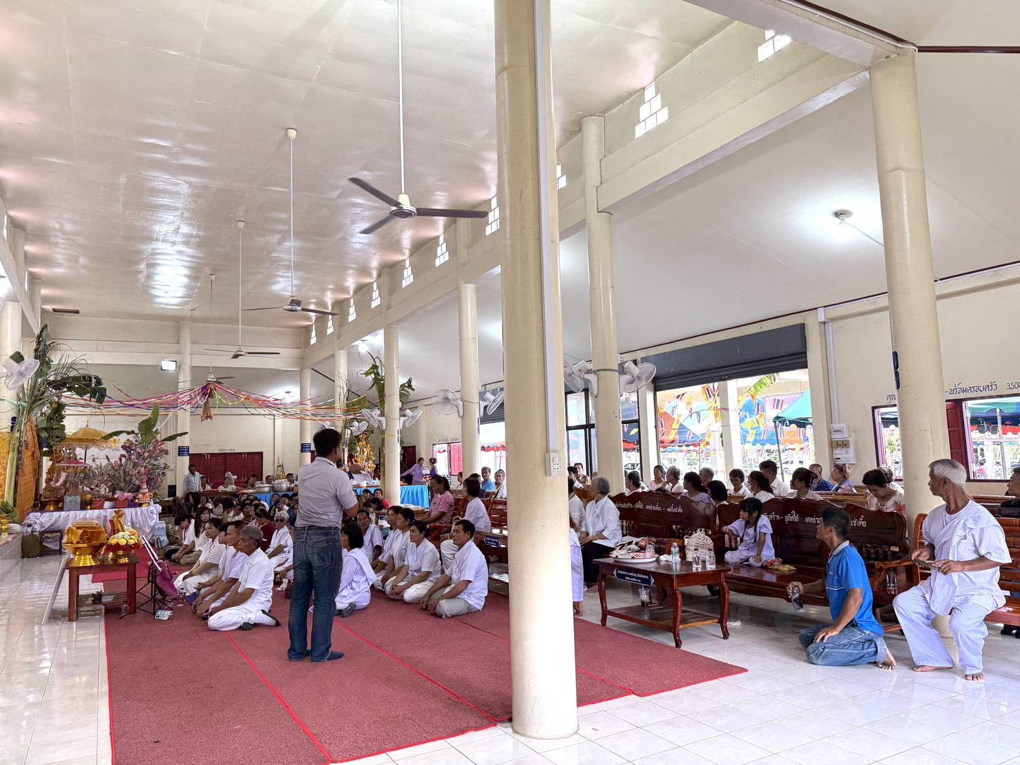 ภาพร่วมพิธีกรรมวัดแก่งสำราญ