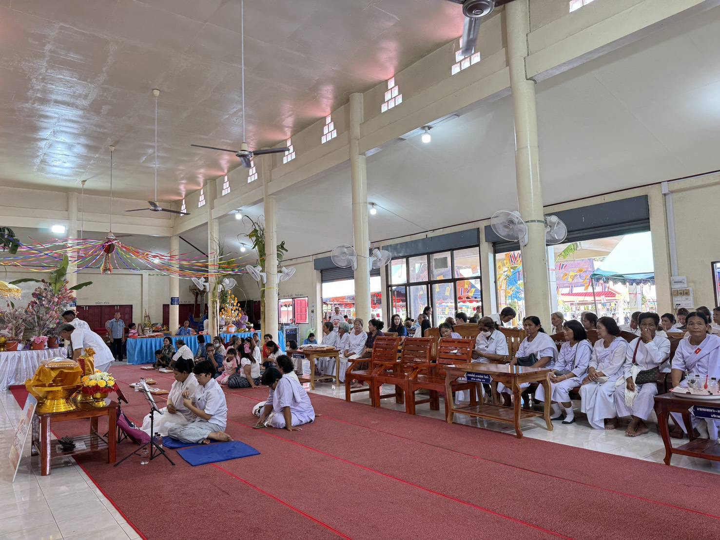 ภาพร่วมพิธีกรรมวัดแก่งสำราญ