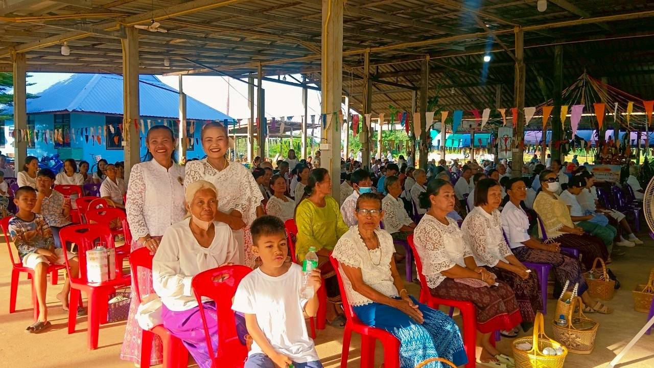 ภาพร่วมพิธีกรรมวัดกุดเวียน