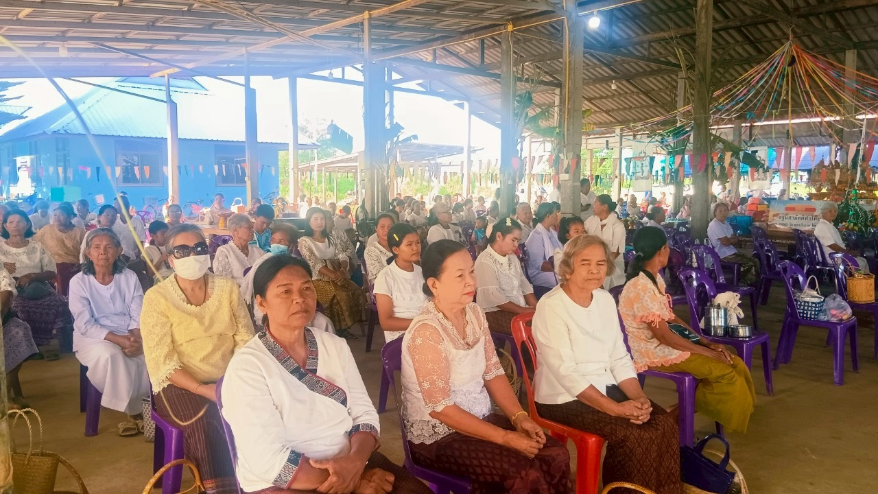 ภาพร่วมพิธีกรรมวัดกุดเวียน