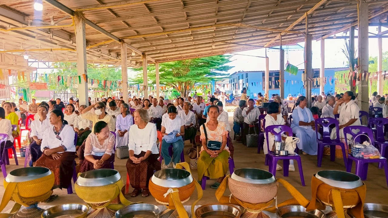 ภาพร่วมพิธีกรรมวัดกุดเวียน