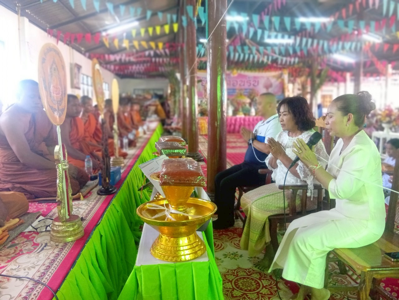 ภาพกล่าวคำถวายกฐินวัดมะกอก