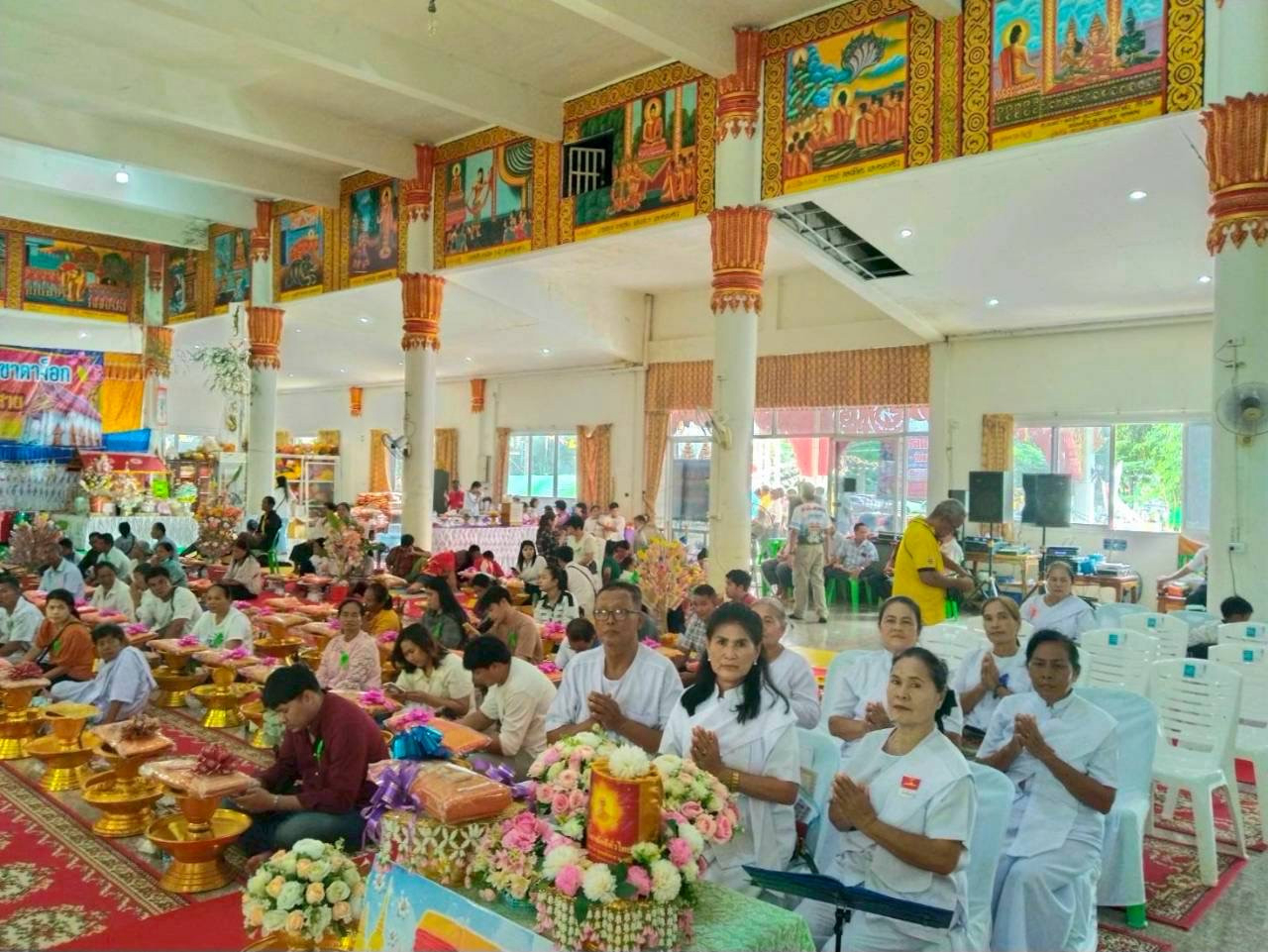 ภาพร่วมพิธีกรรมวัดเขาตาง็อก