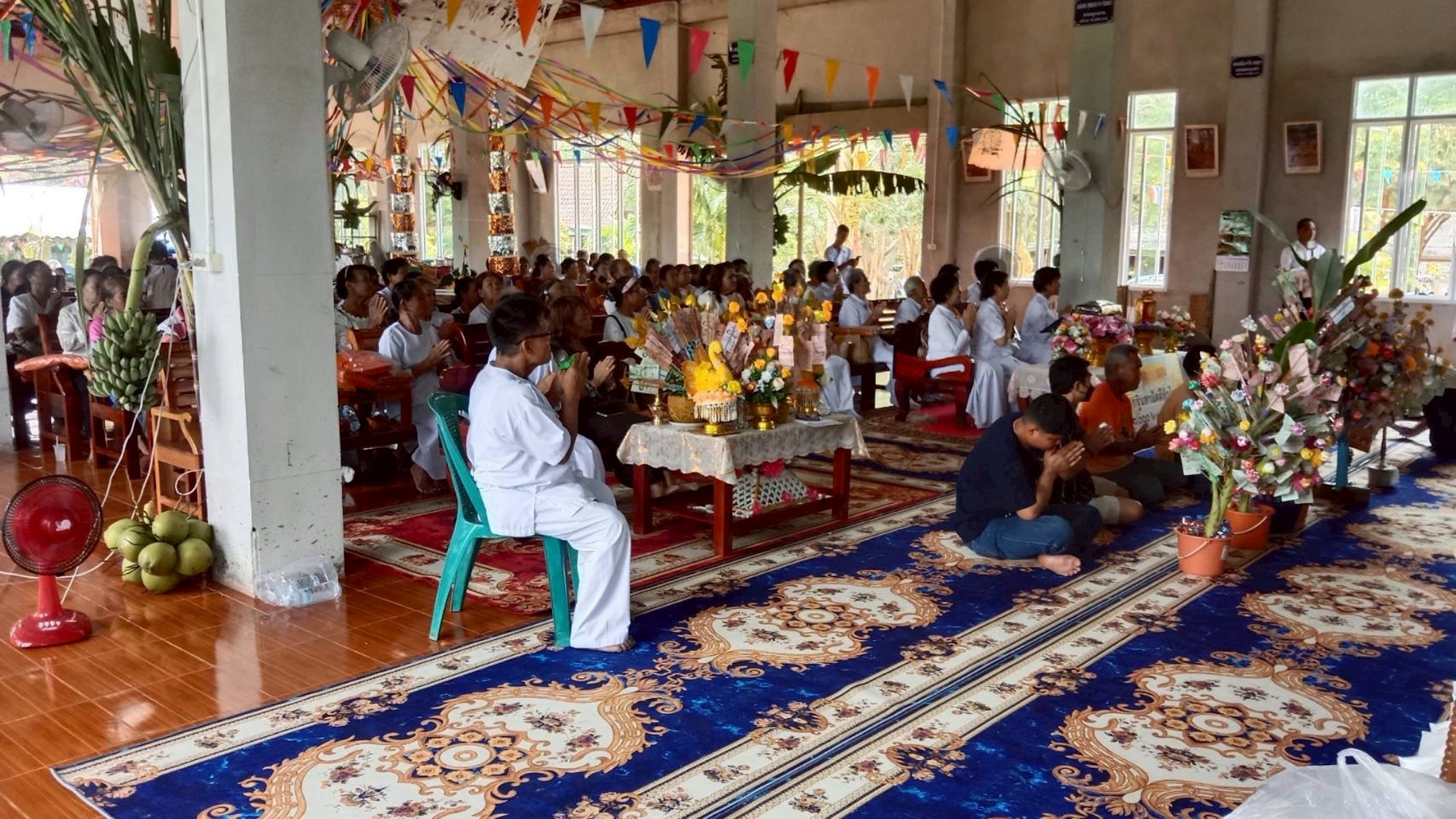 ภาพร่วมพิธีกรรมวัดหนองผักหนาม