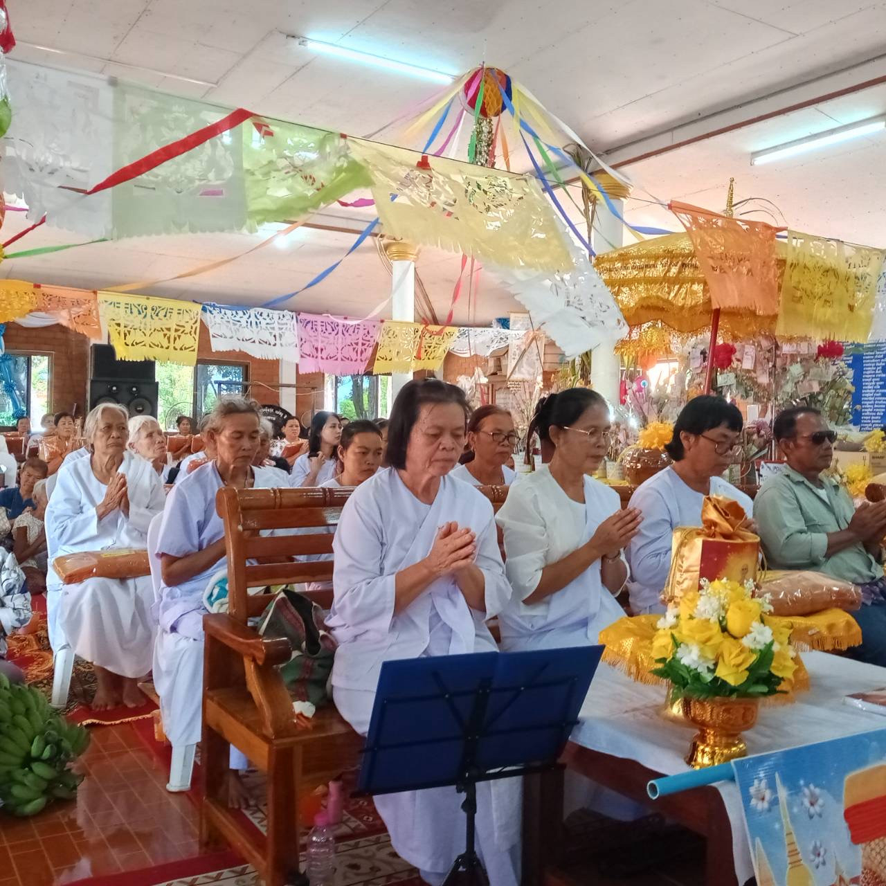 ภาพกล่าวคำถวายกฐินวัดหนองโกวิทย์