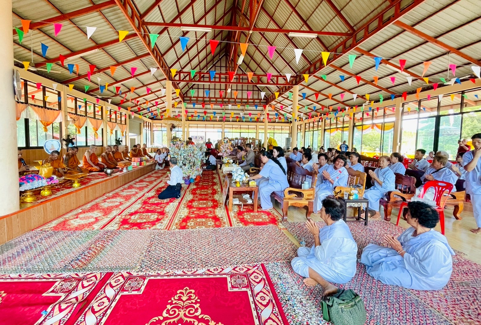 ภาพร่วมพิธีกรรมสำนักสงฆ์มิ่งมงคลศรัทธาธรรม