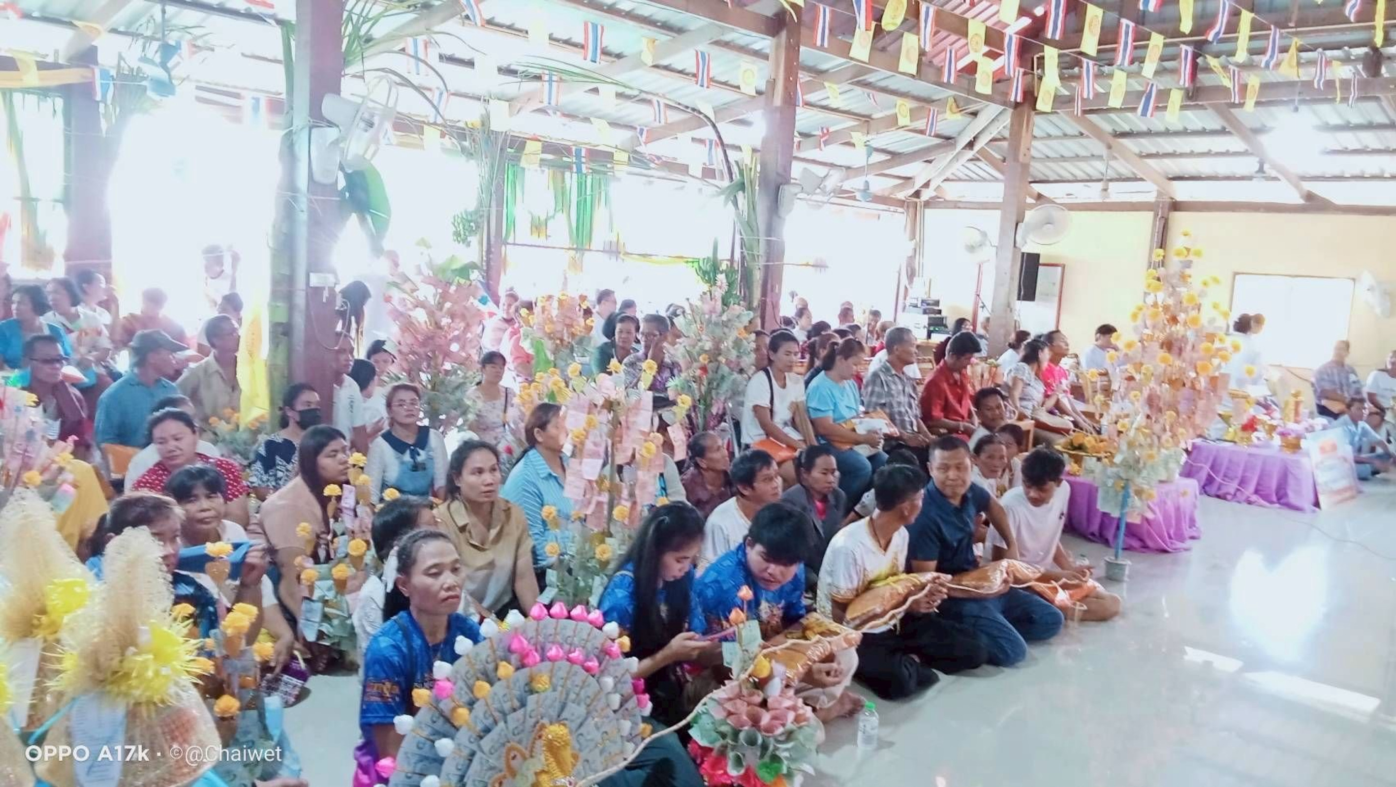 ภาพร่วมพิธีกรรมวัดคลองบุหรีเหนือ