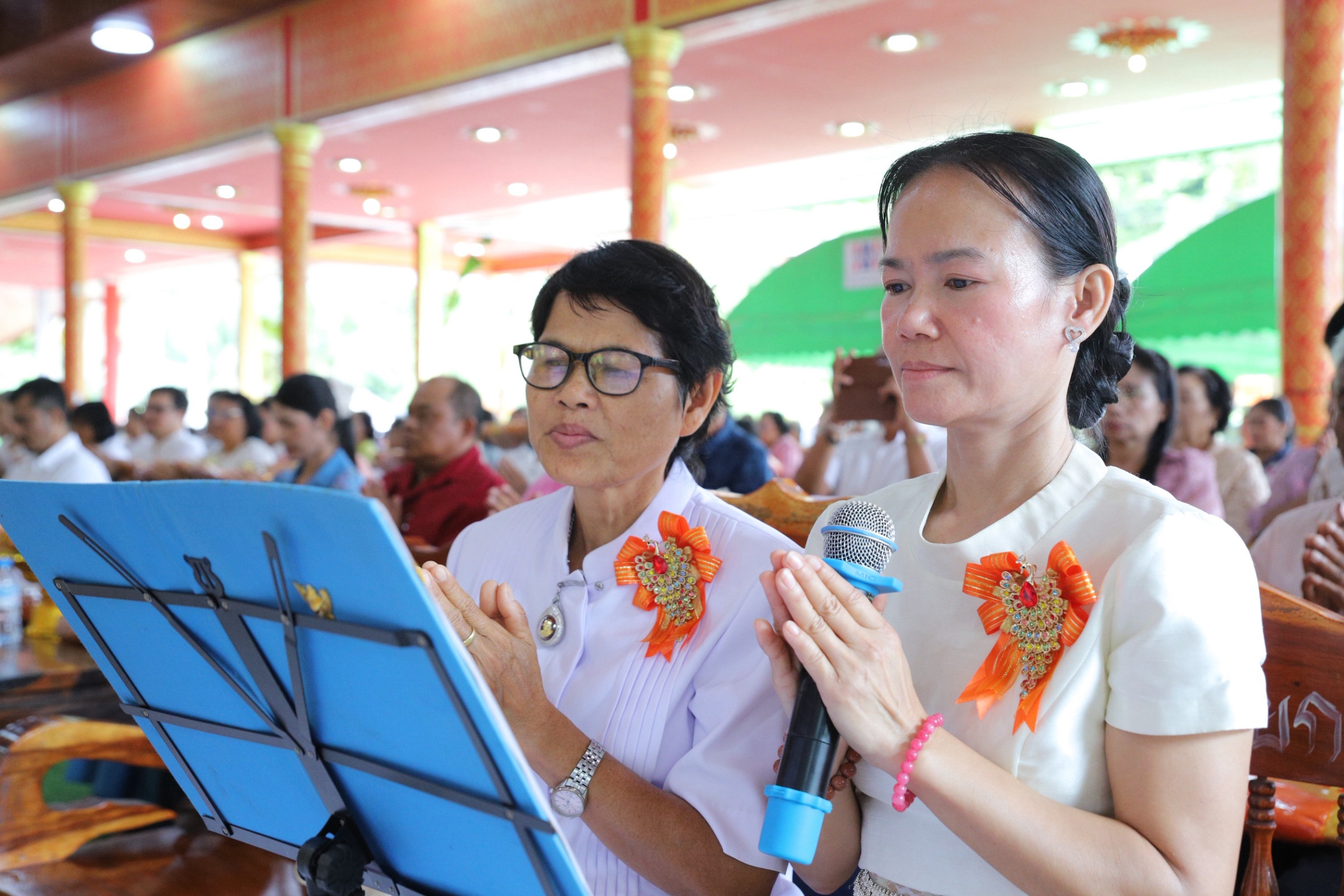 ภาพกล่าวคำถวายกฐินวัดถ้ำห้วยกลาง