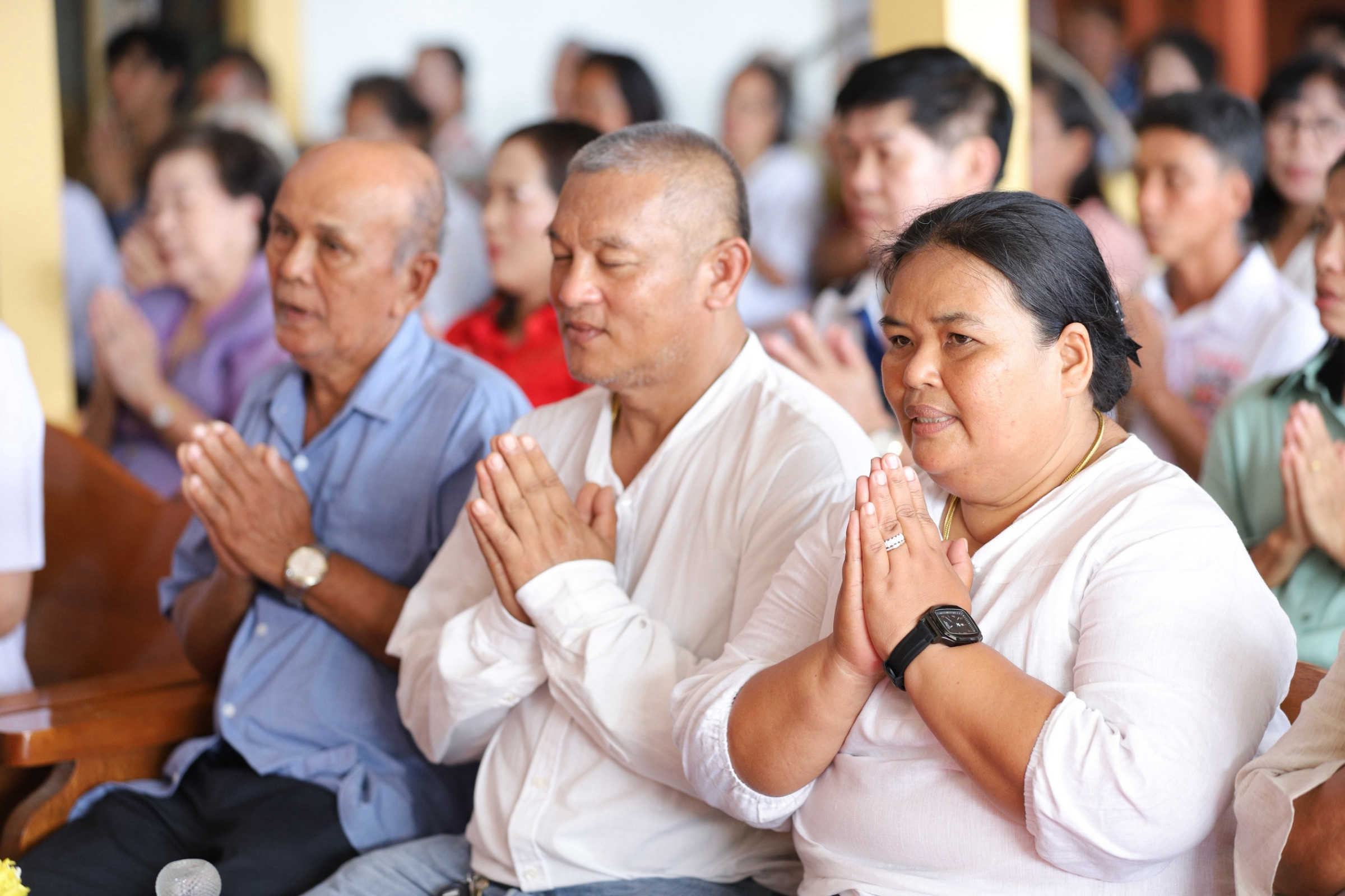 ภาพร่วมพิธีกรรมวัดทองตุ่มน้อย