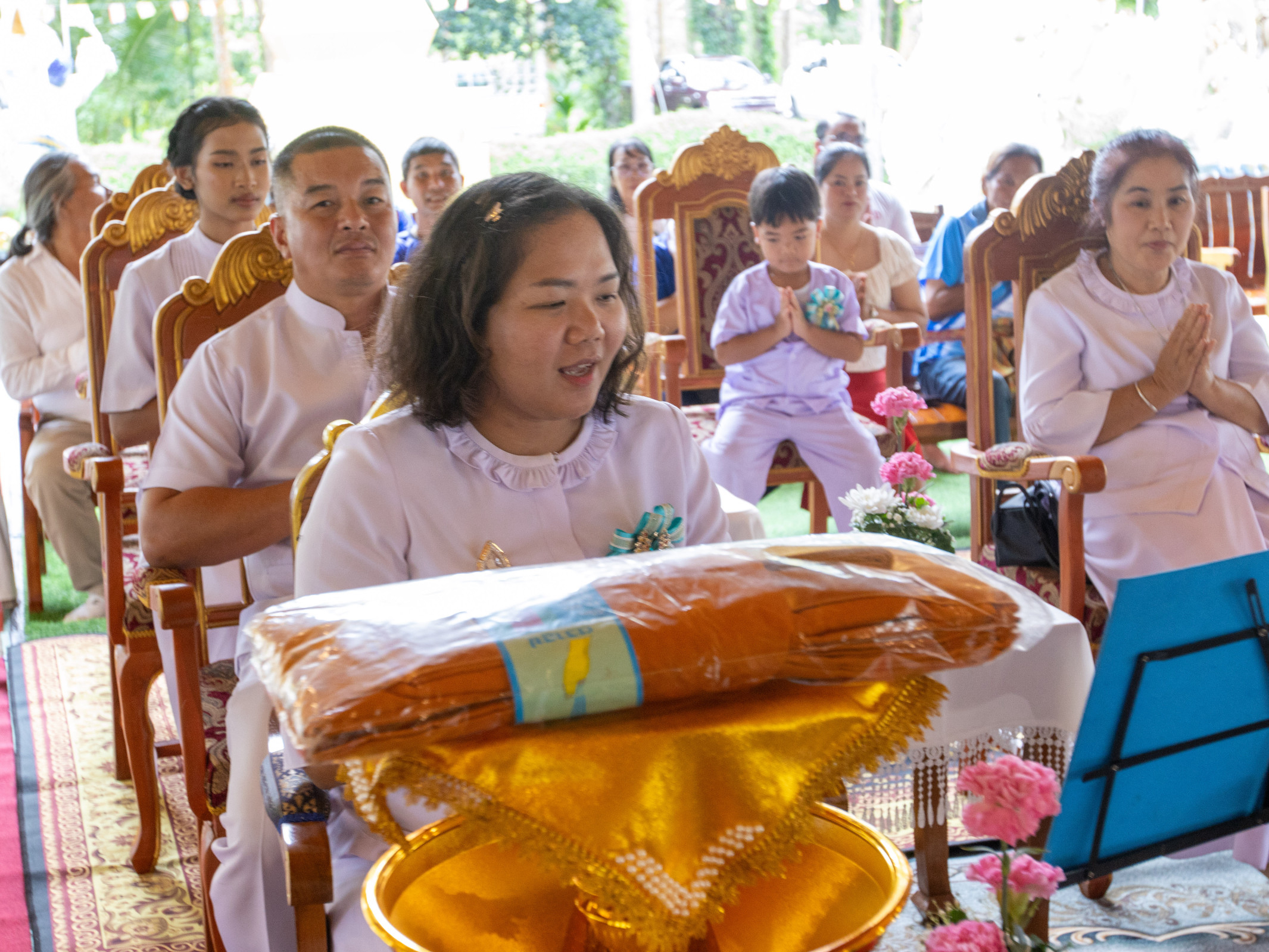 ภาพกล่าวคำถวายกฐินวัดยางฆ้อ