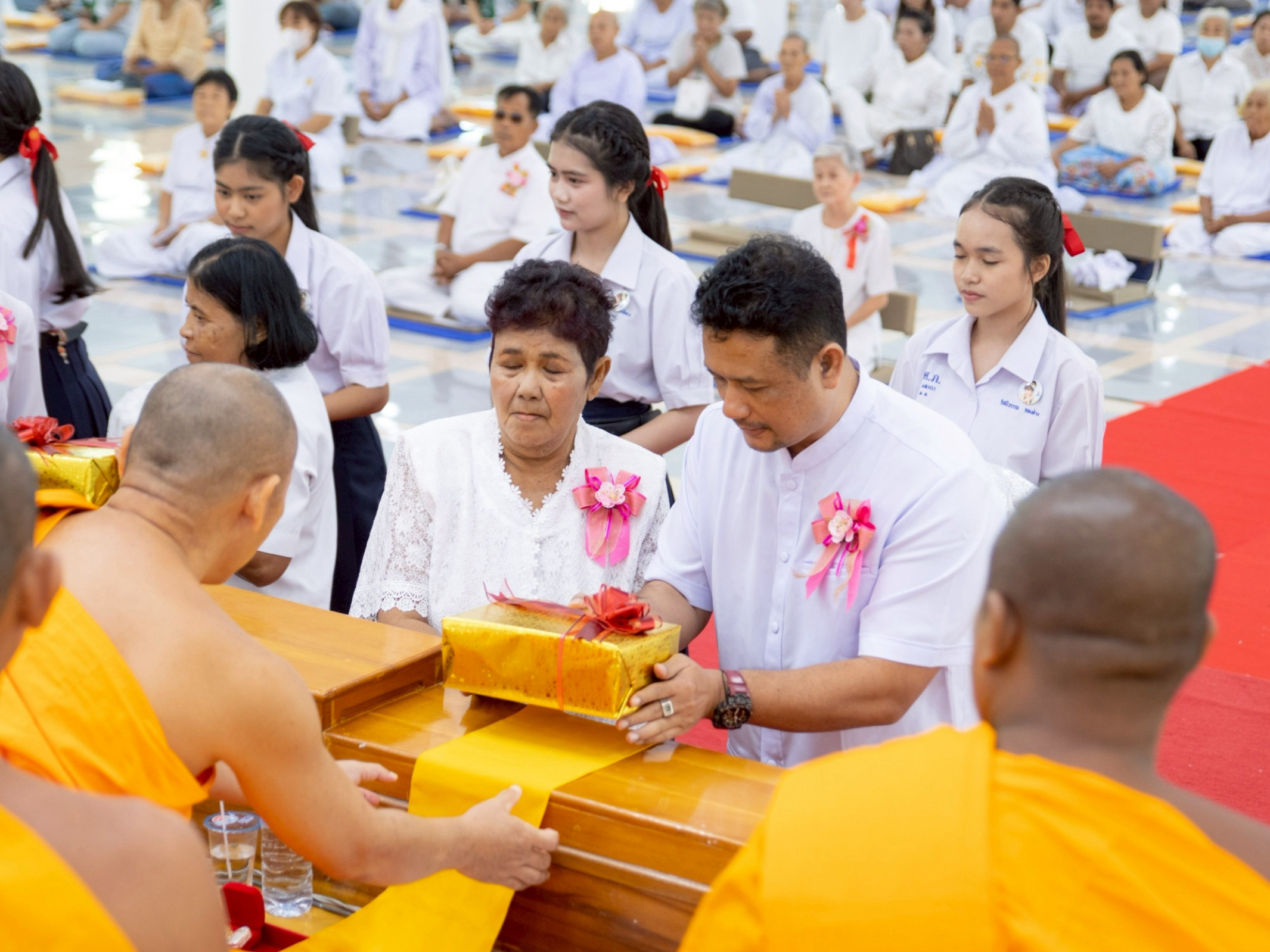 ภาพร่วมพิธีกรรมธุดงคสถานชุมพร