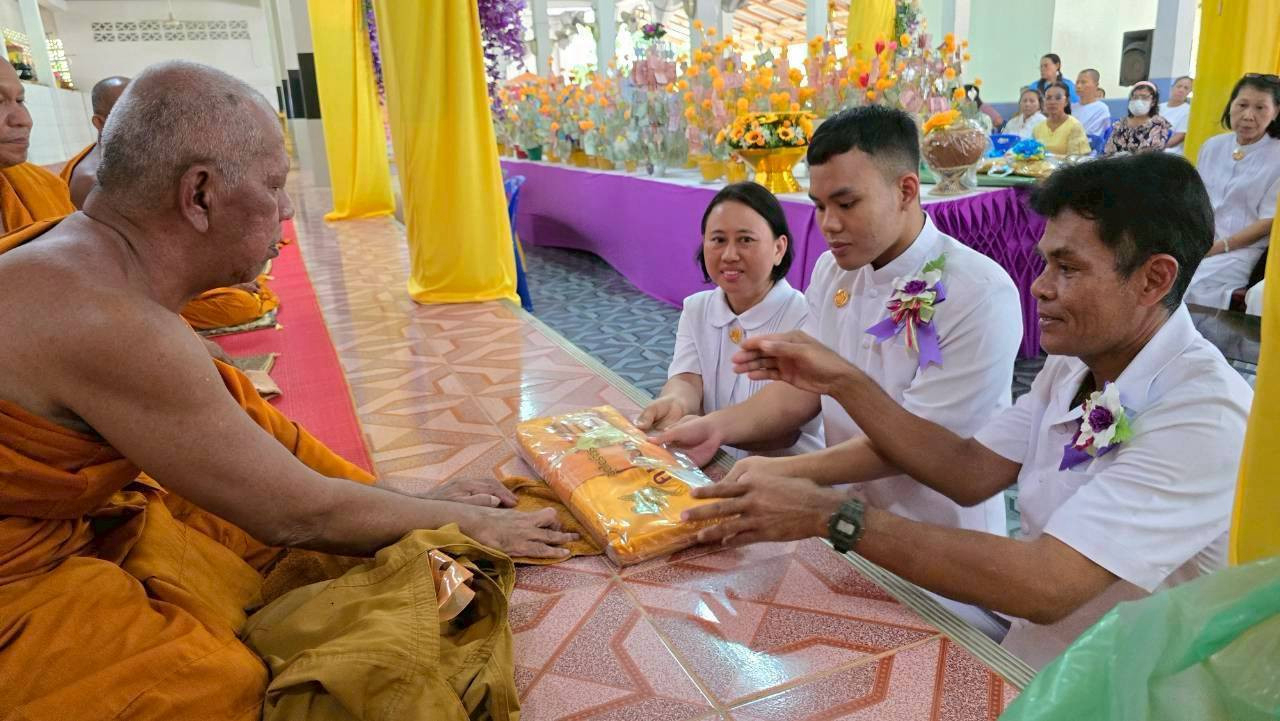 ภาพร่วมพิธีกรรมวัดกาลพัฒนาราม (บ้านหนองจระเข้)