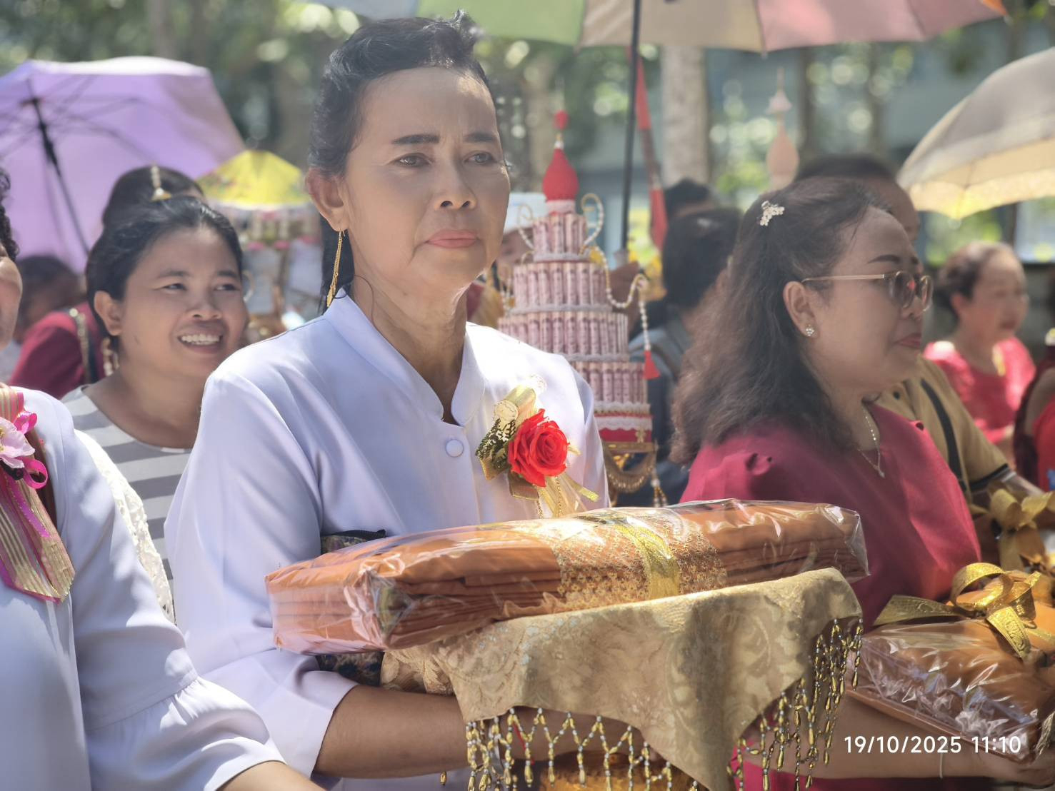 ภาพร่วมพิธีกรรมวัดท่ายางกลาง