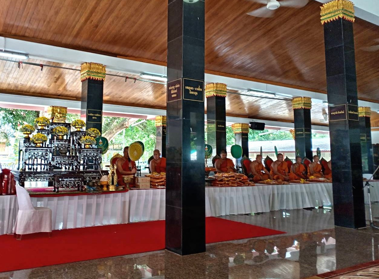 ภาพร่วมพิธีกรรมวัดกระดังงา