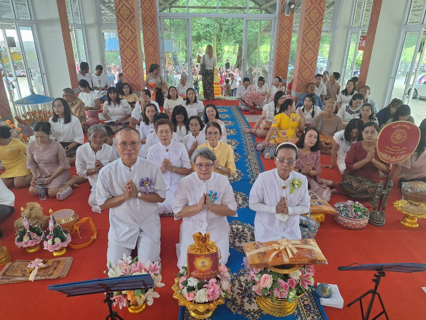 ภาพร่วมพิธีกรรมวัดเตาปูน