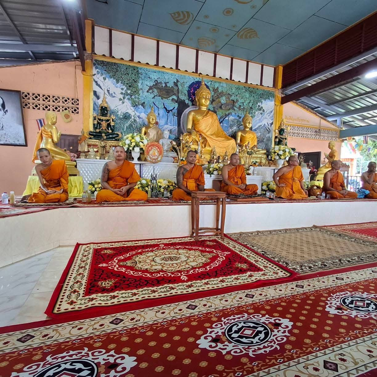 ภาพร่วมพิธีกรรมวัดลาภี