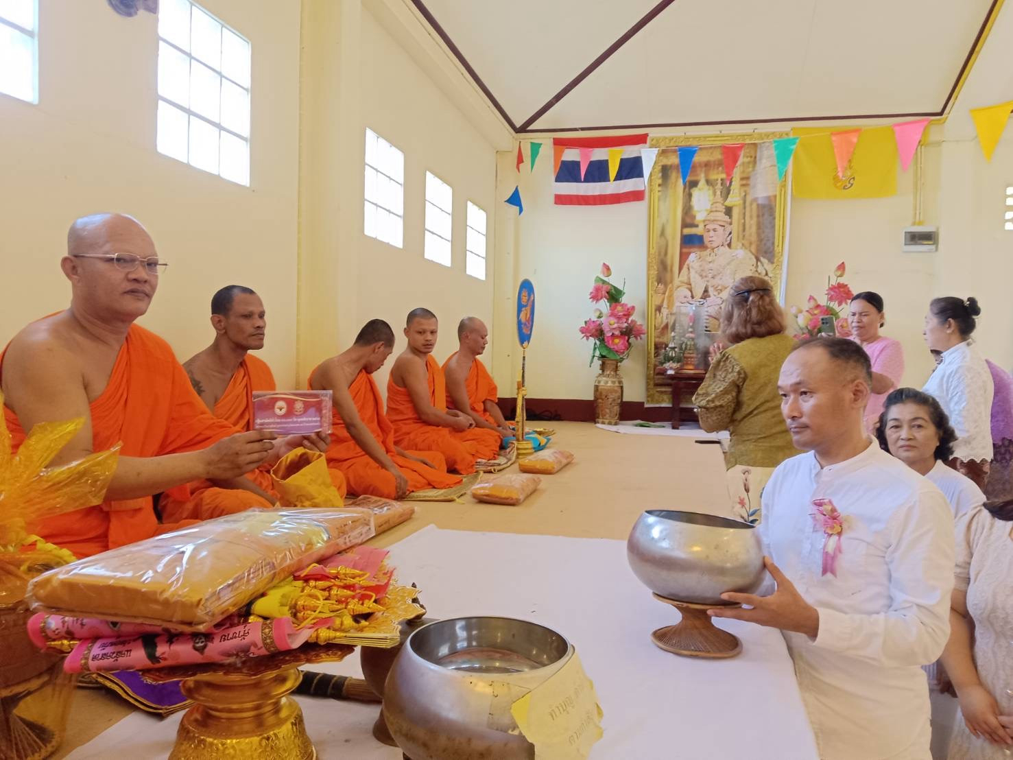 ภาพร่วมพิธีกรรมวัดบางมรา