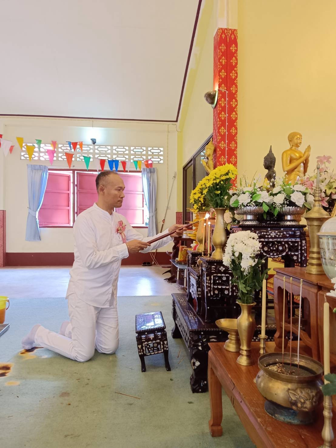 ภาพร่วมพิธีกรรมวัดบางมรา