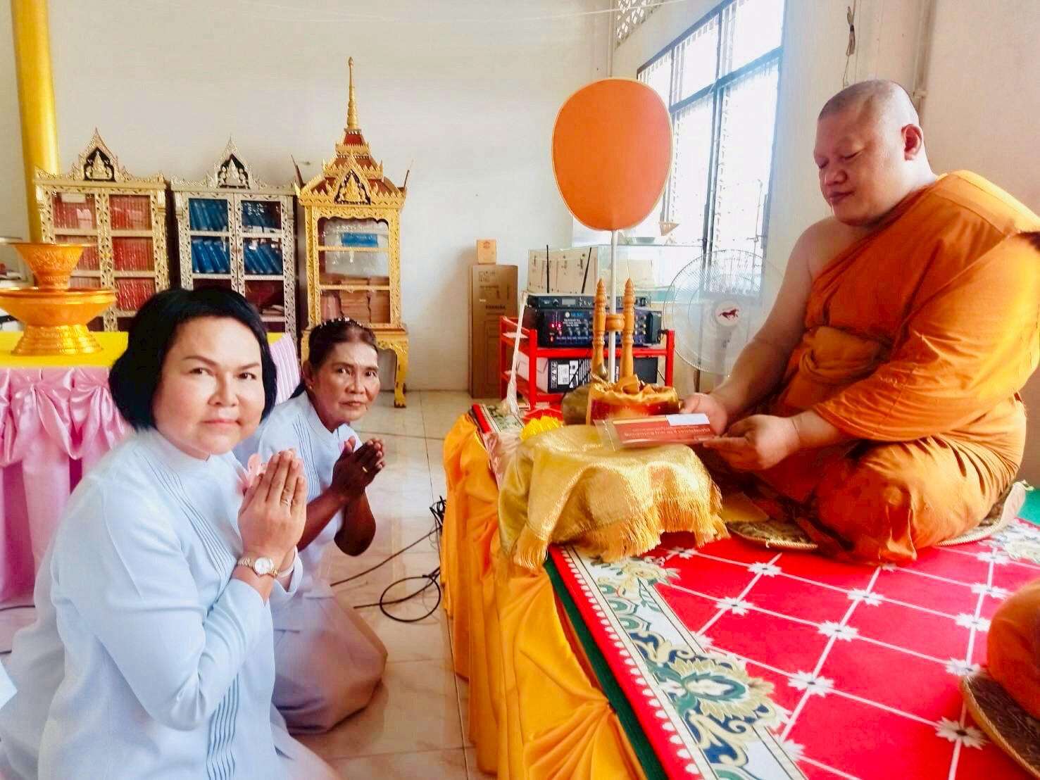 ภาพร่วมพิธีกรรมวัดไสเสียด