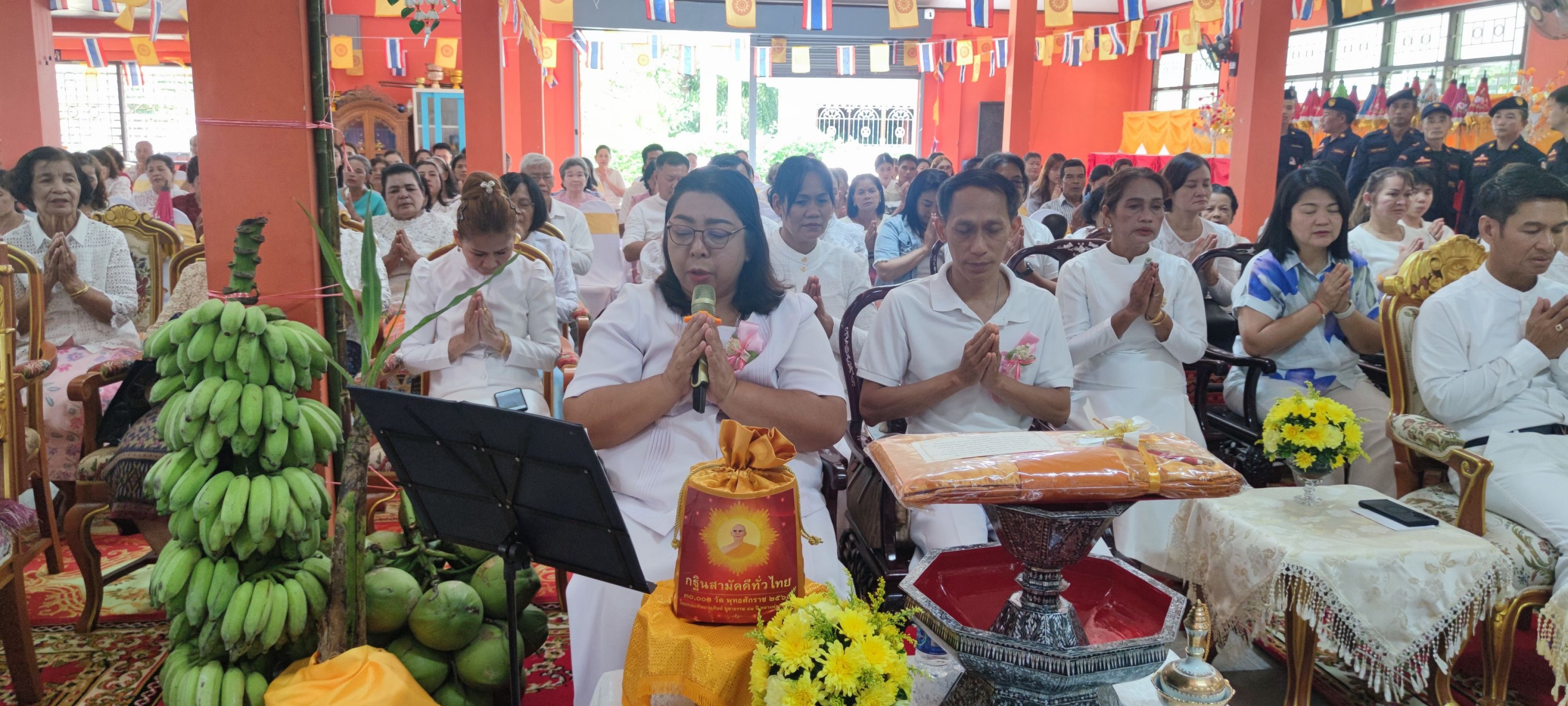 ภาพร่วมพิธีกรรมวัดปัจจันตคาม