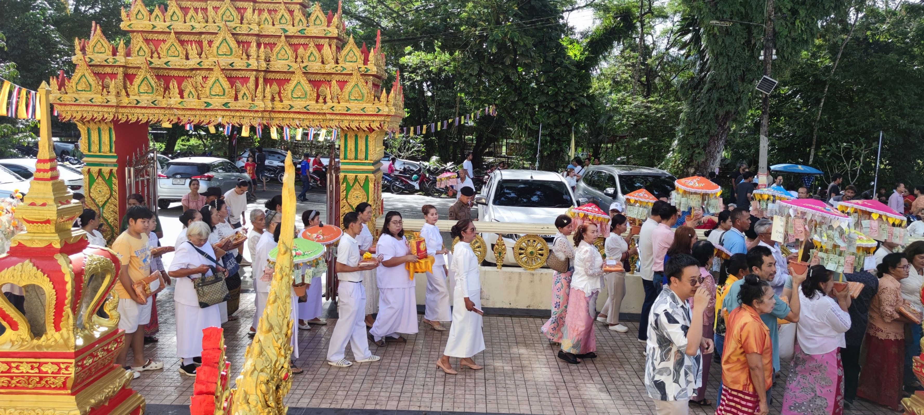 ภาพร่วมพิธีกรรมวัดปัจจันตคาม