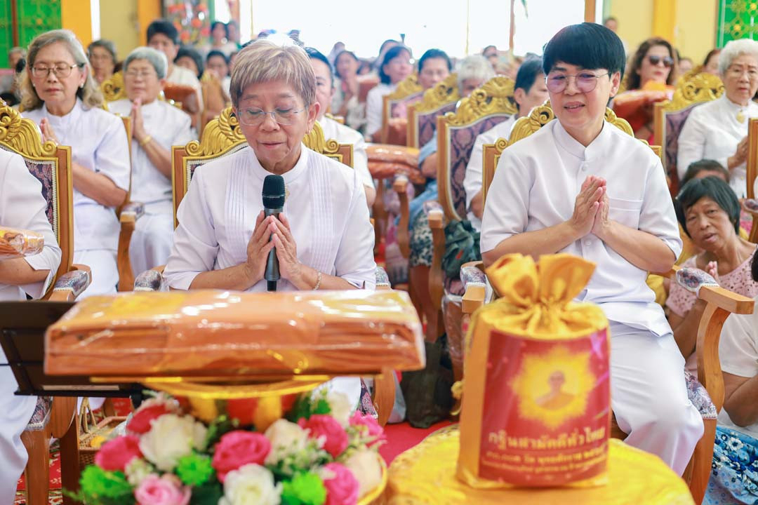 ภาพกล่าวคำถวายกฐินวัดเทพนิมิตร