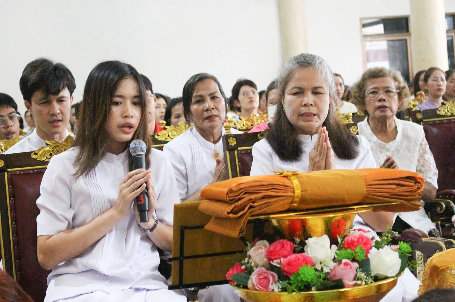 ภาพกล่าวคำถวายกฐินวัดลัฎฐิวนาราม
