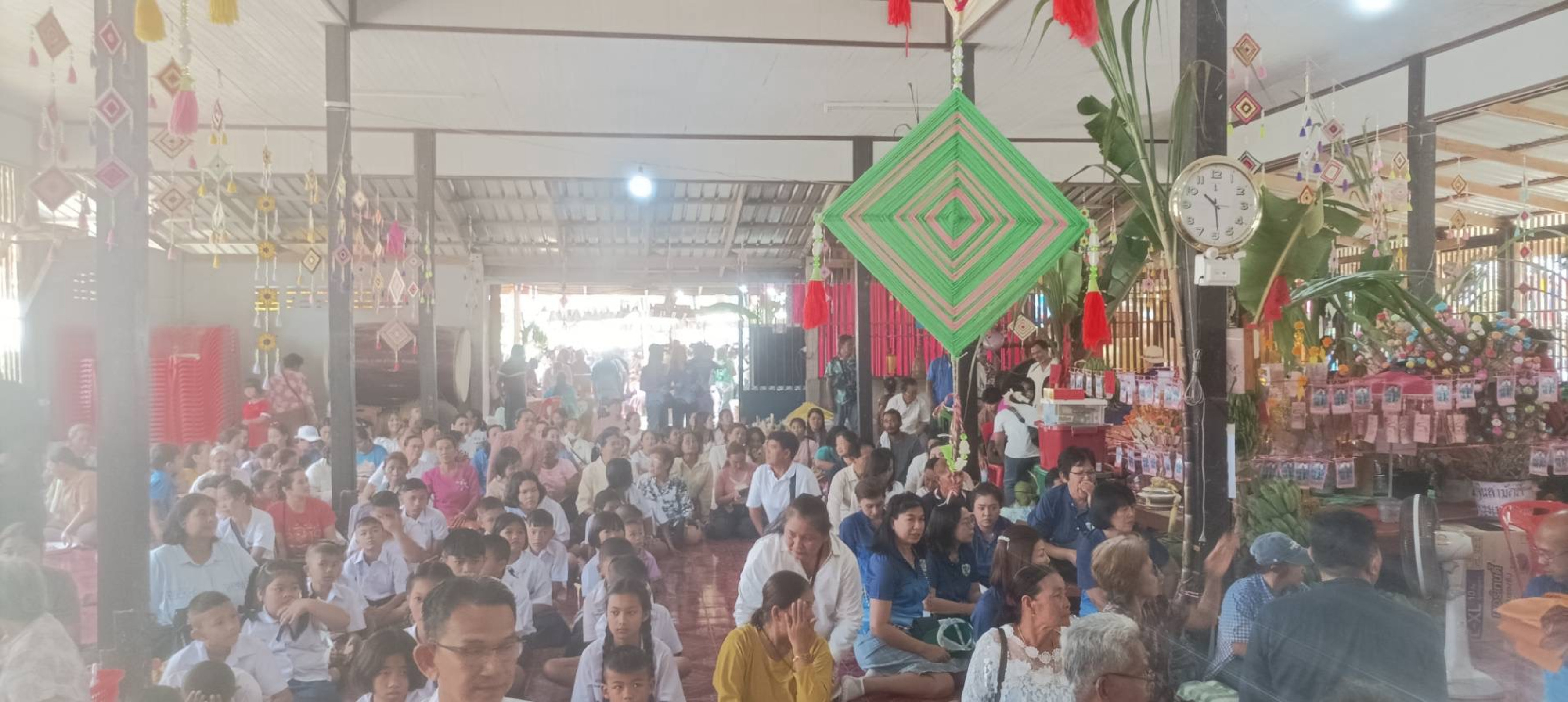 ภาพร่วมพิธีกรรมวัดเวฬุวนาราม