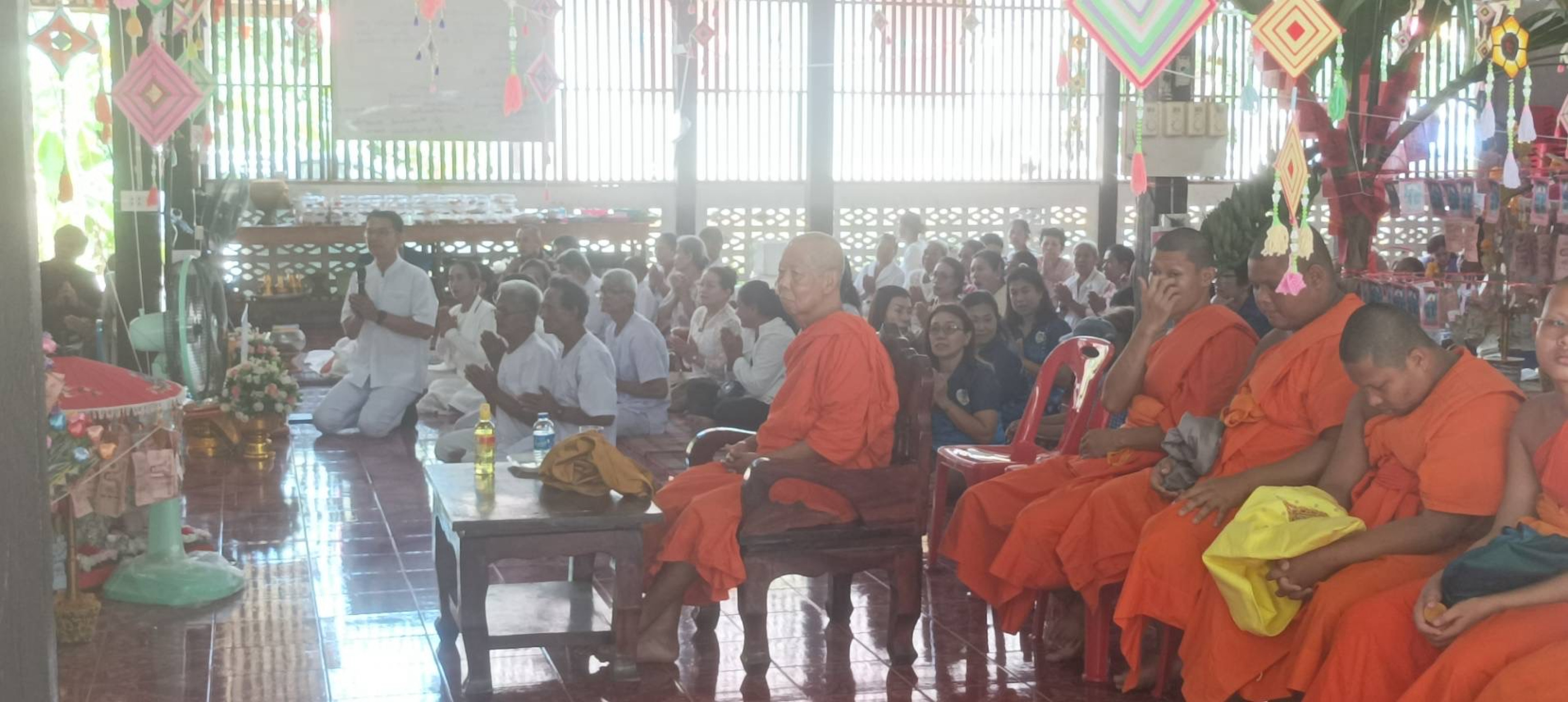 ภาพร่วมพิธีกรรมวัดเวฬุวนาราม