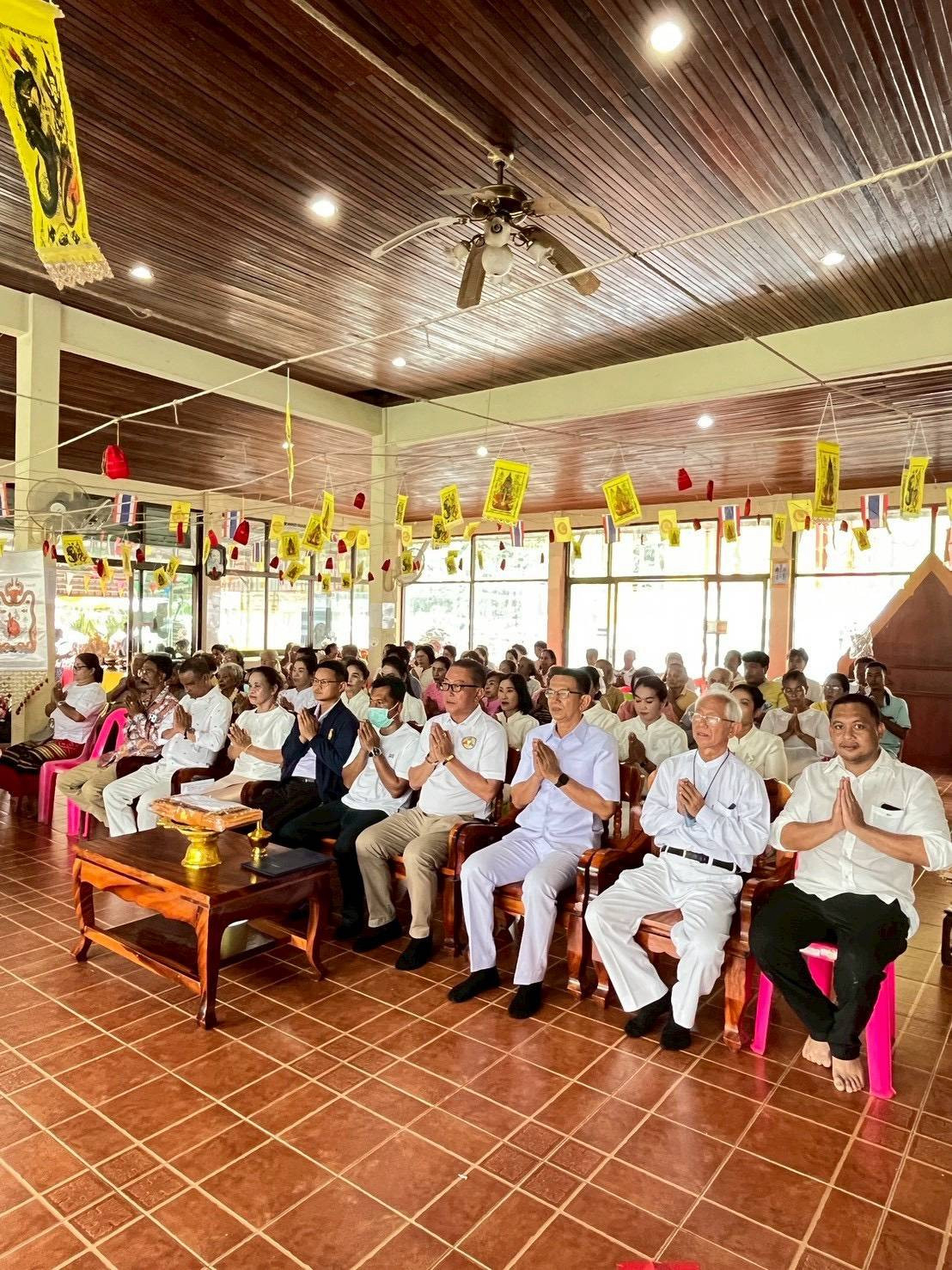 ภาพร่วมพิธีกรรมวัดโพธาราม