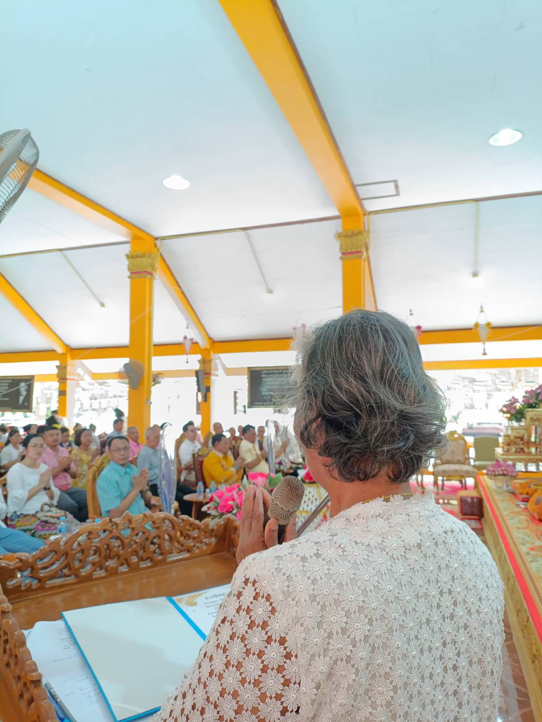 ภาพร่วมพิธีกรรมวัดโคกตะไคร้