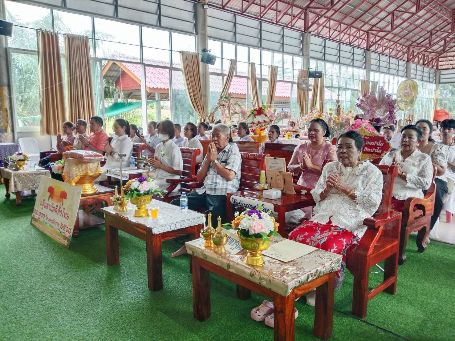 ภาพร่วมพิธีกรรมวัดคีรีราษฎร์พัฒนาราม