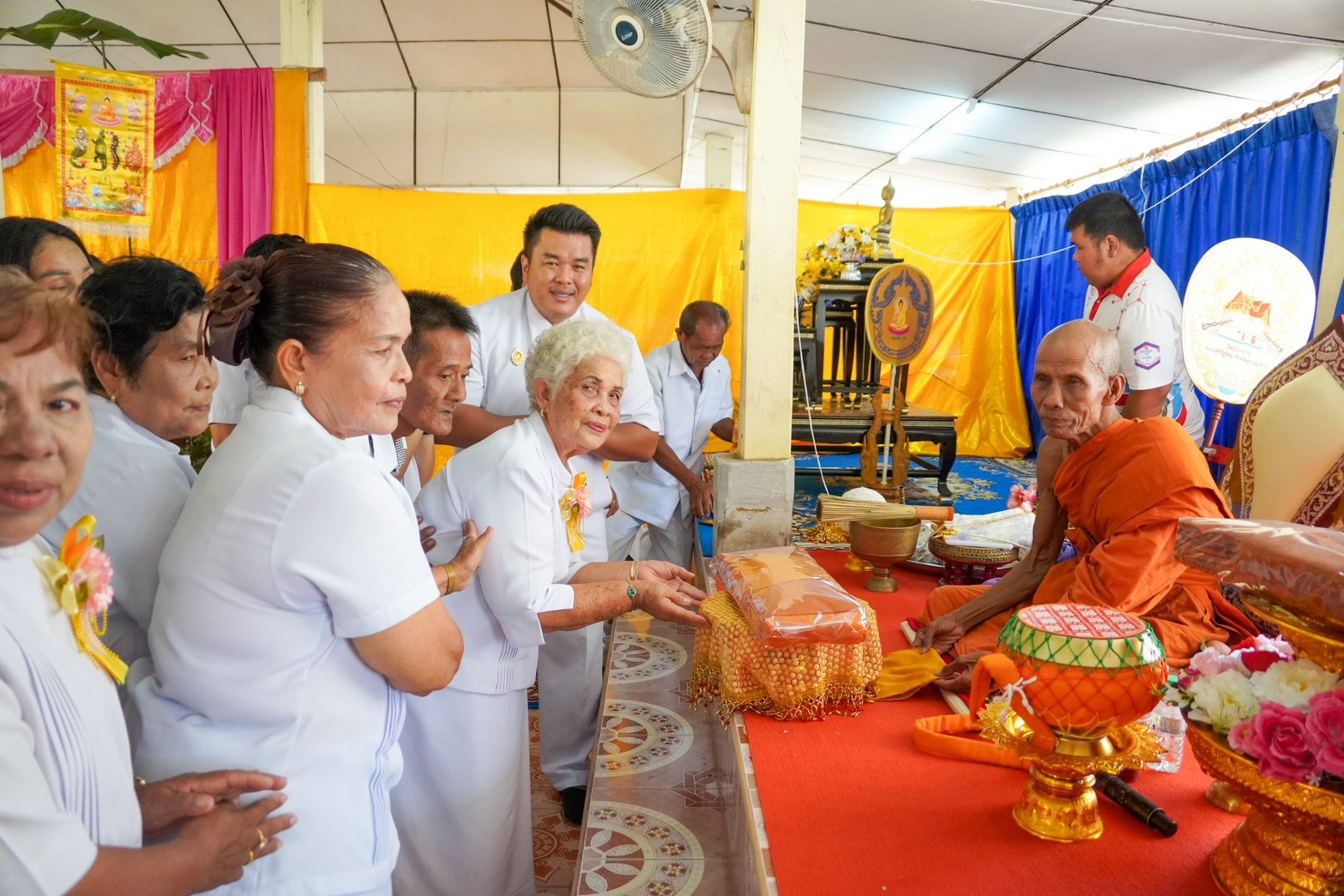 ภาพร่วมพิธีกรรมวัดปราการ