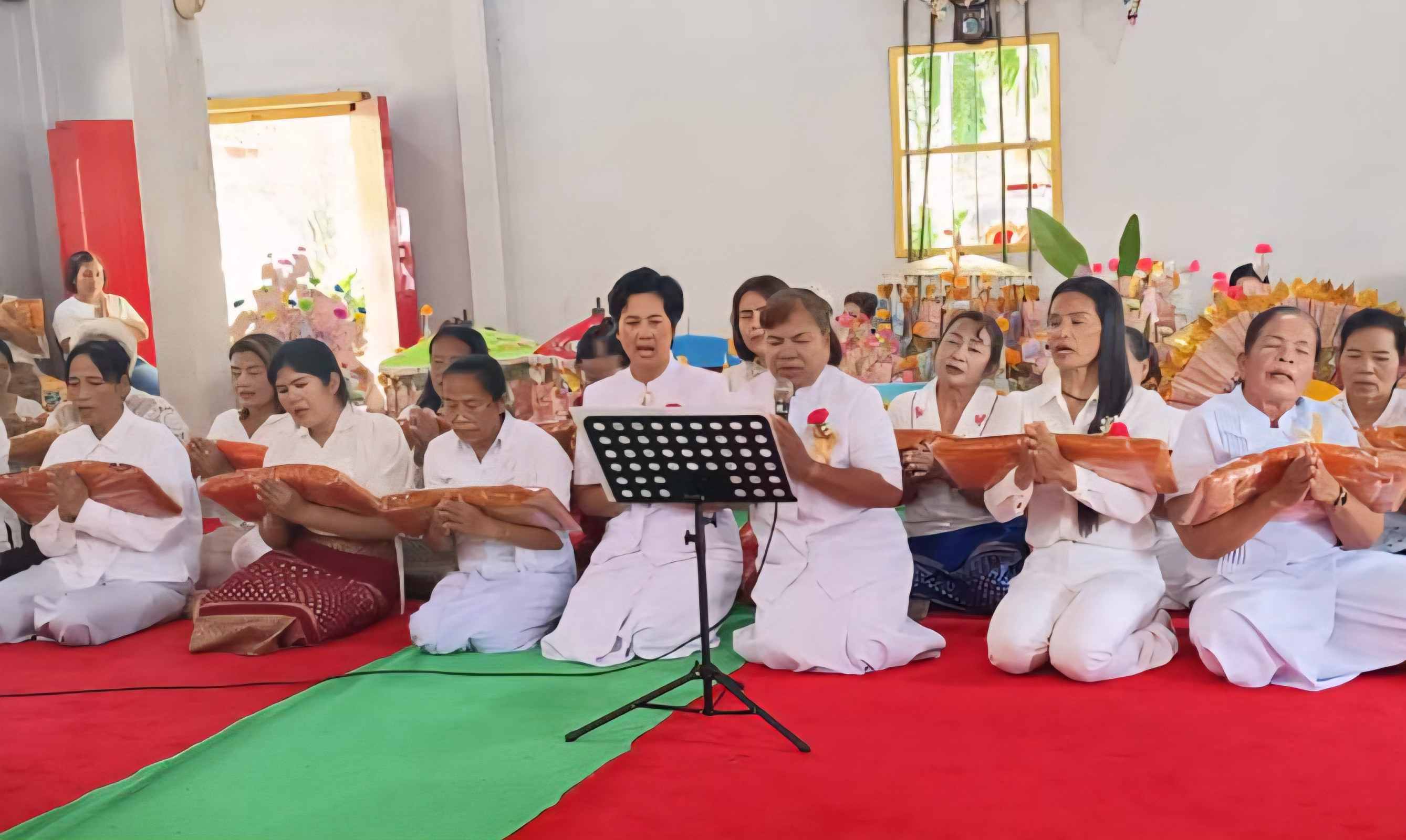 ภาพกล่าวคำถวายกฐินวัดเกษตราราม