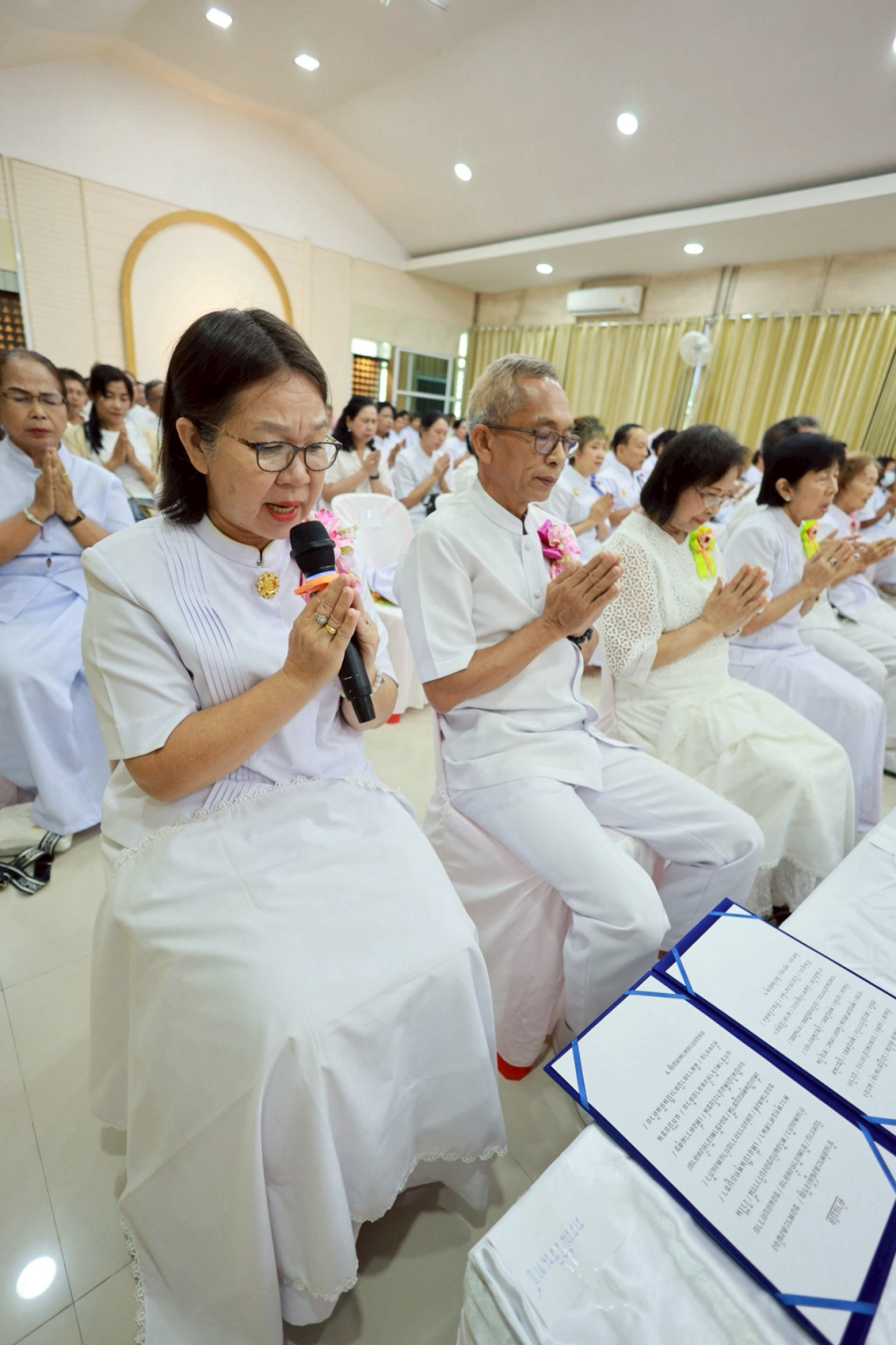 ภาพกล่าวคำถวายกฐินศูนย์ปฏิบัติธรรมเมืองตรัง