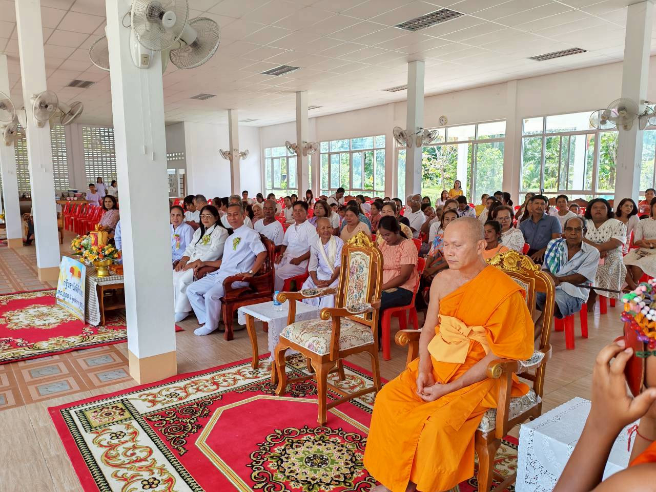 ภาพร่วมพิธีกรรมวัดโพธิ์น้อย