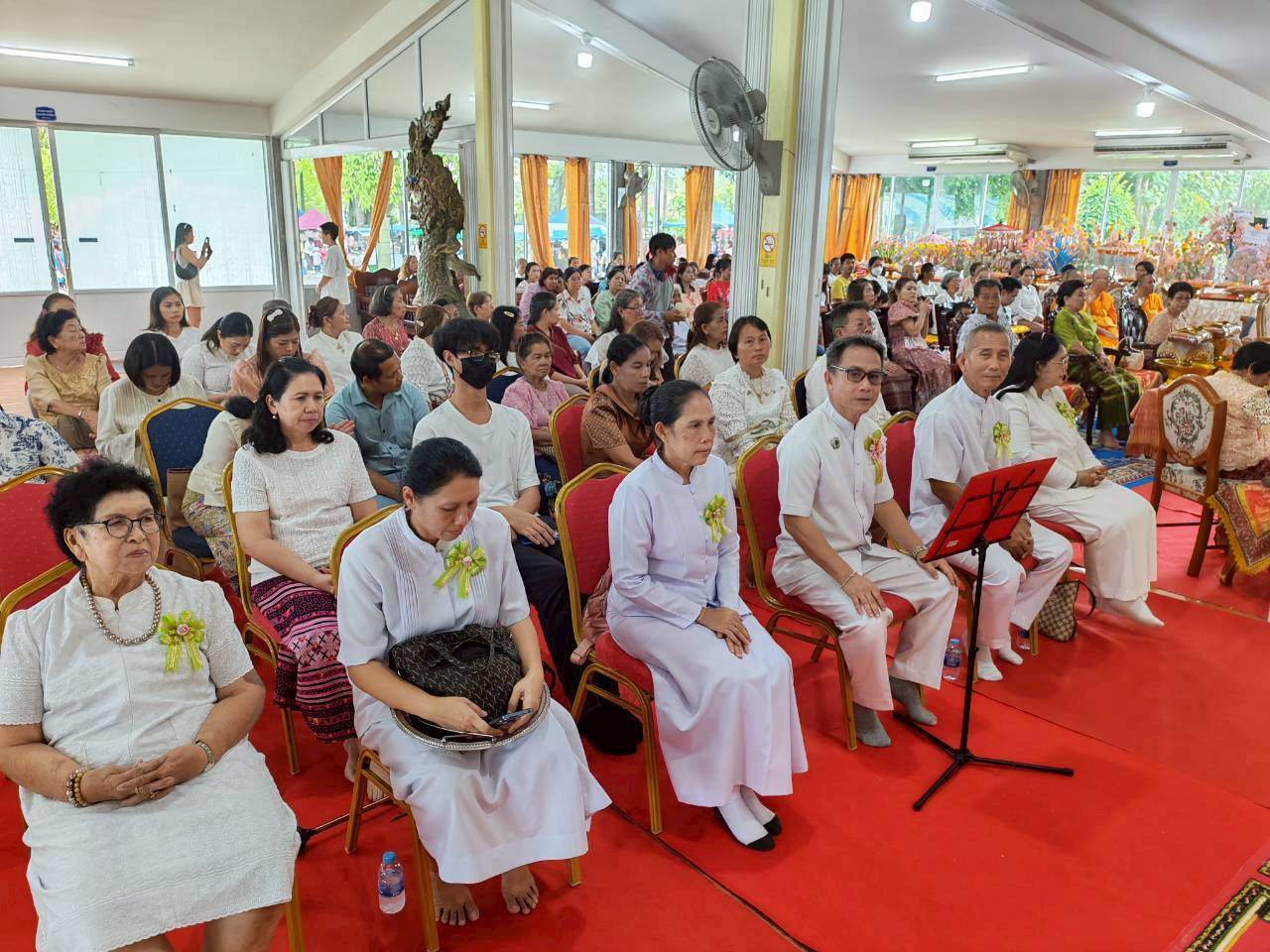 ภาพร่วมพิธีกรรมวัดไร่พรุ