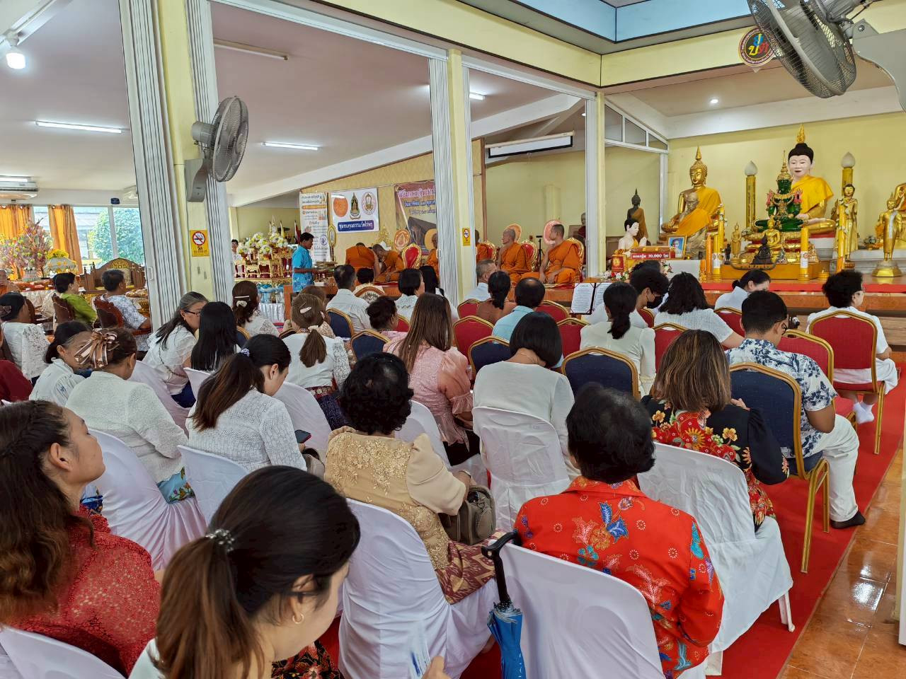 ภาพร่วมพิธีกรรมวัดไร่พรุ