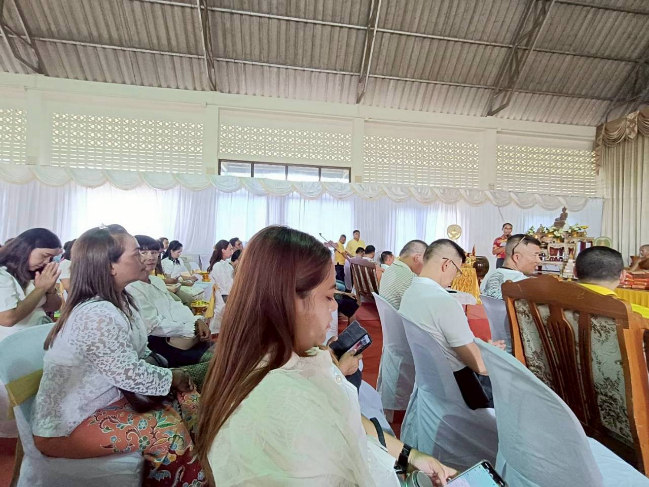 ภาพร่วมพิธีกรรมวัดต้นปีก