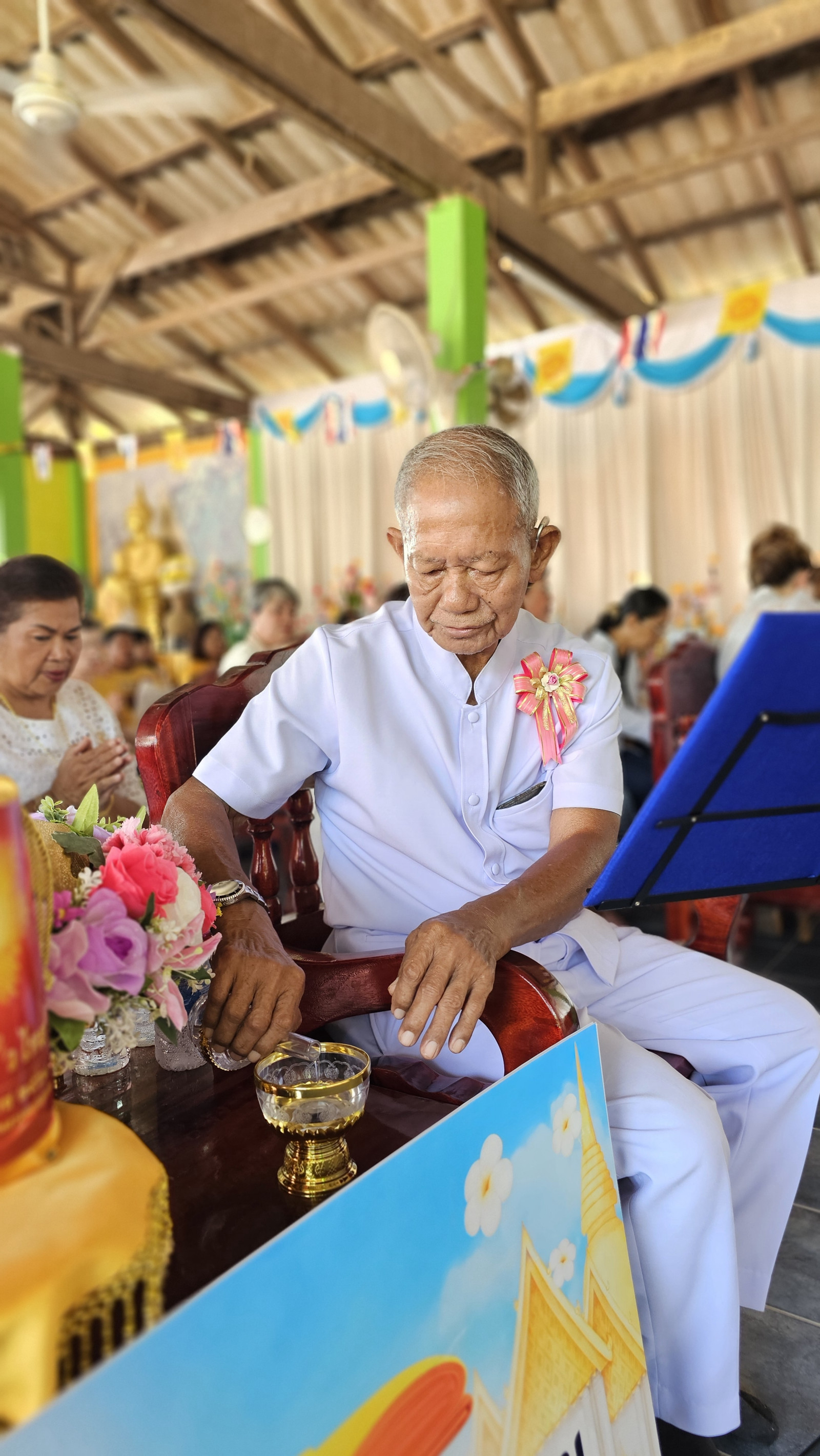 ภาพร่วมพิธีกรรมวัดโคกมะม่วง