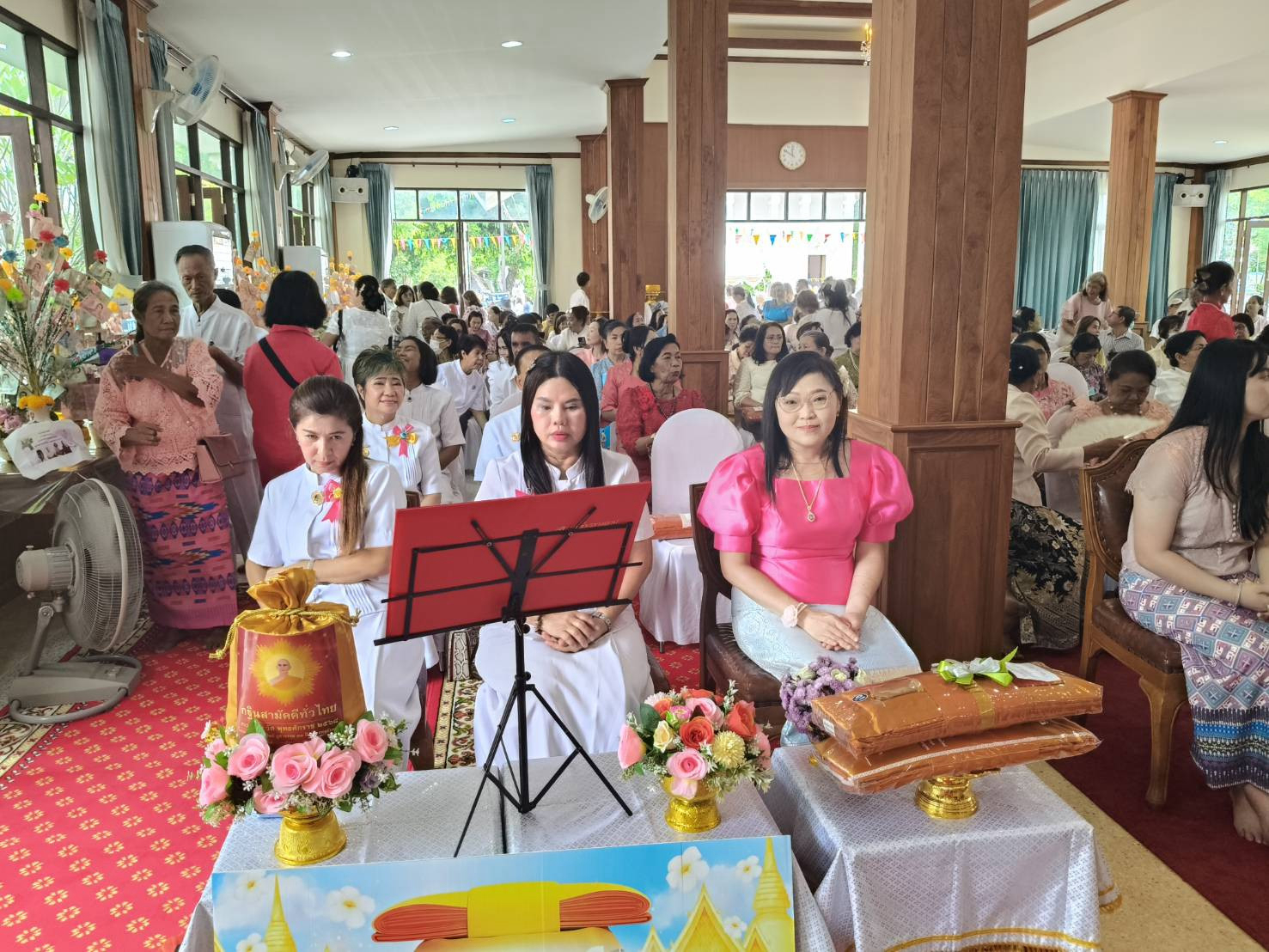 ภาพร่วมพิธีกรรมวัดนิโคธาราม