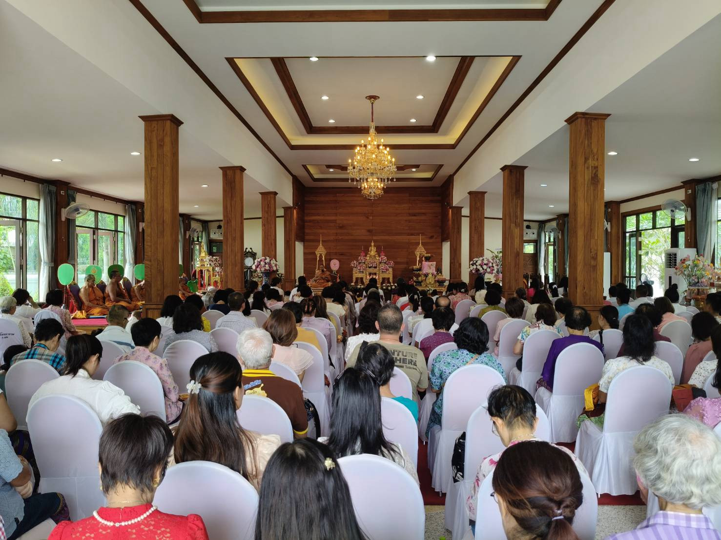 ภาพร่วมพิธีกรรมวัดนิโคธาราม