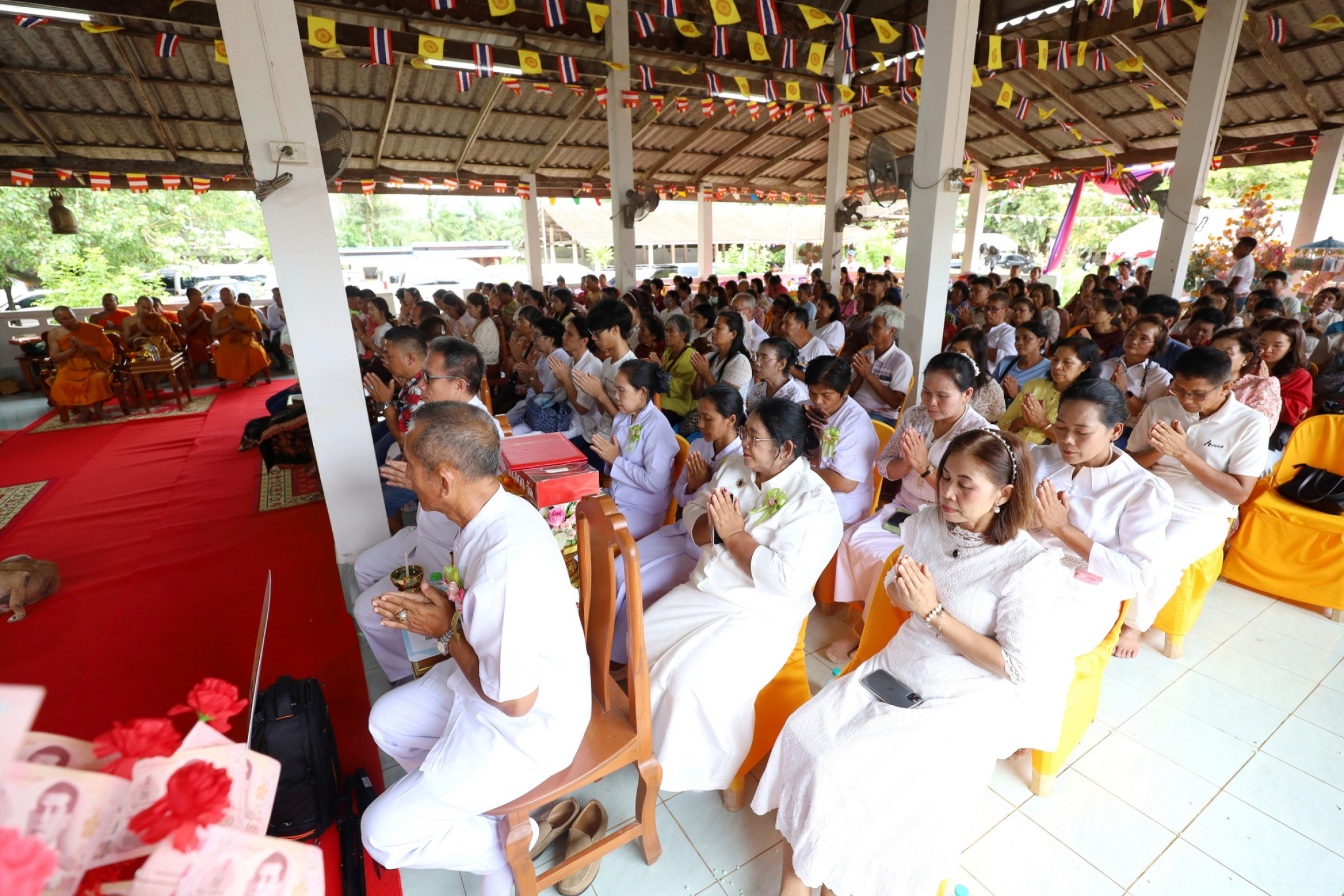 ภาพร่วมพิธีกรรมวัดเขาติง (เทพคีรี)