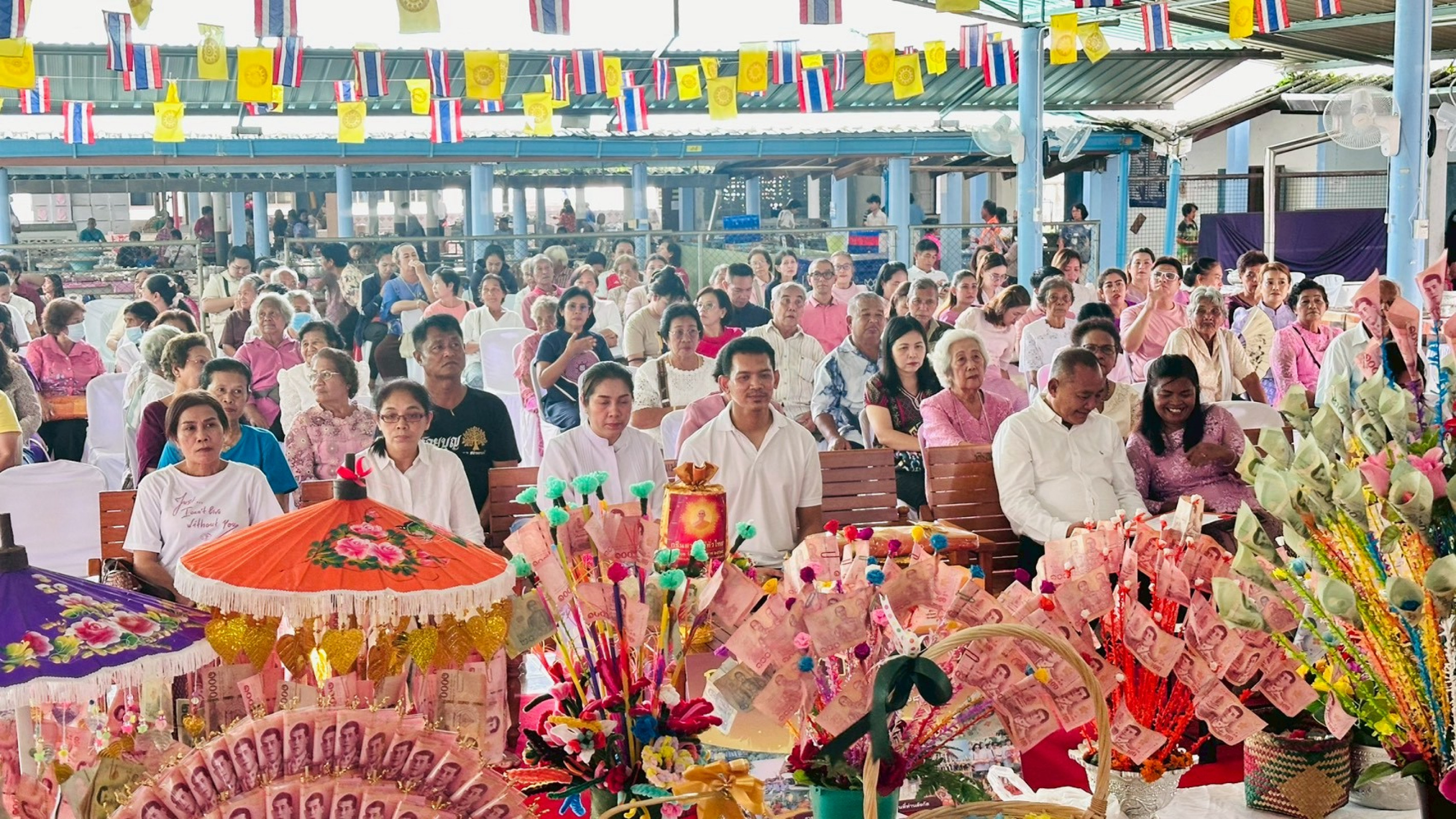 ภาพร่วมพิธีกรรมวัดบุณณาราม