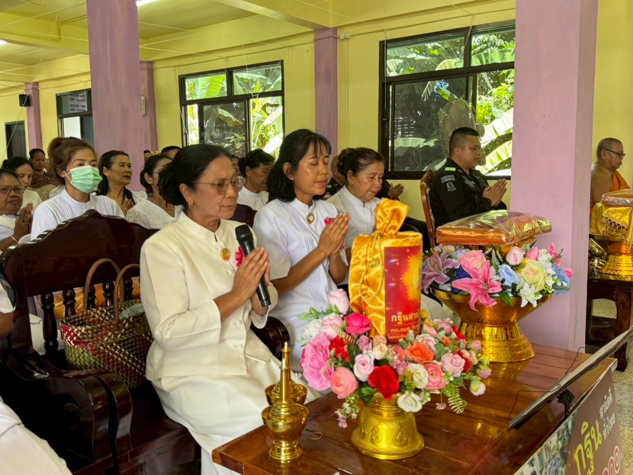 ภาพกล่าวคำถวายกฐินวัดสุคิรินประชาราม
