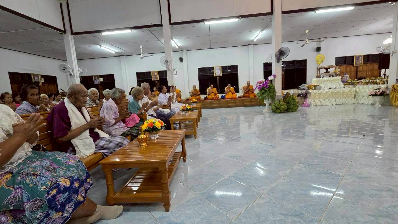 ภาพกล่าวคำถวายกฐินวัดสิทธิสารประดิษฐ์